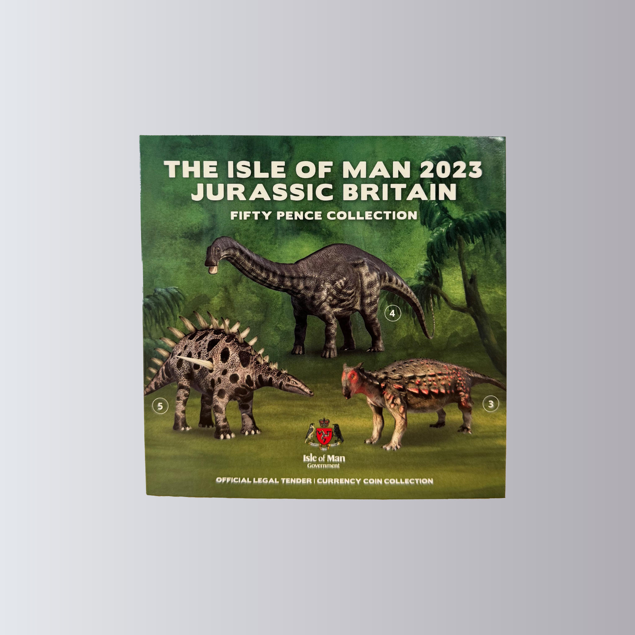 Jurassic Britain 50 Pence Collection