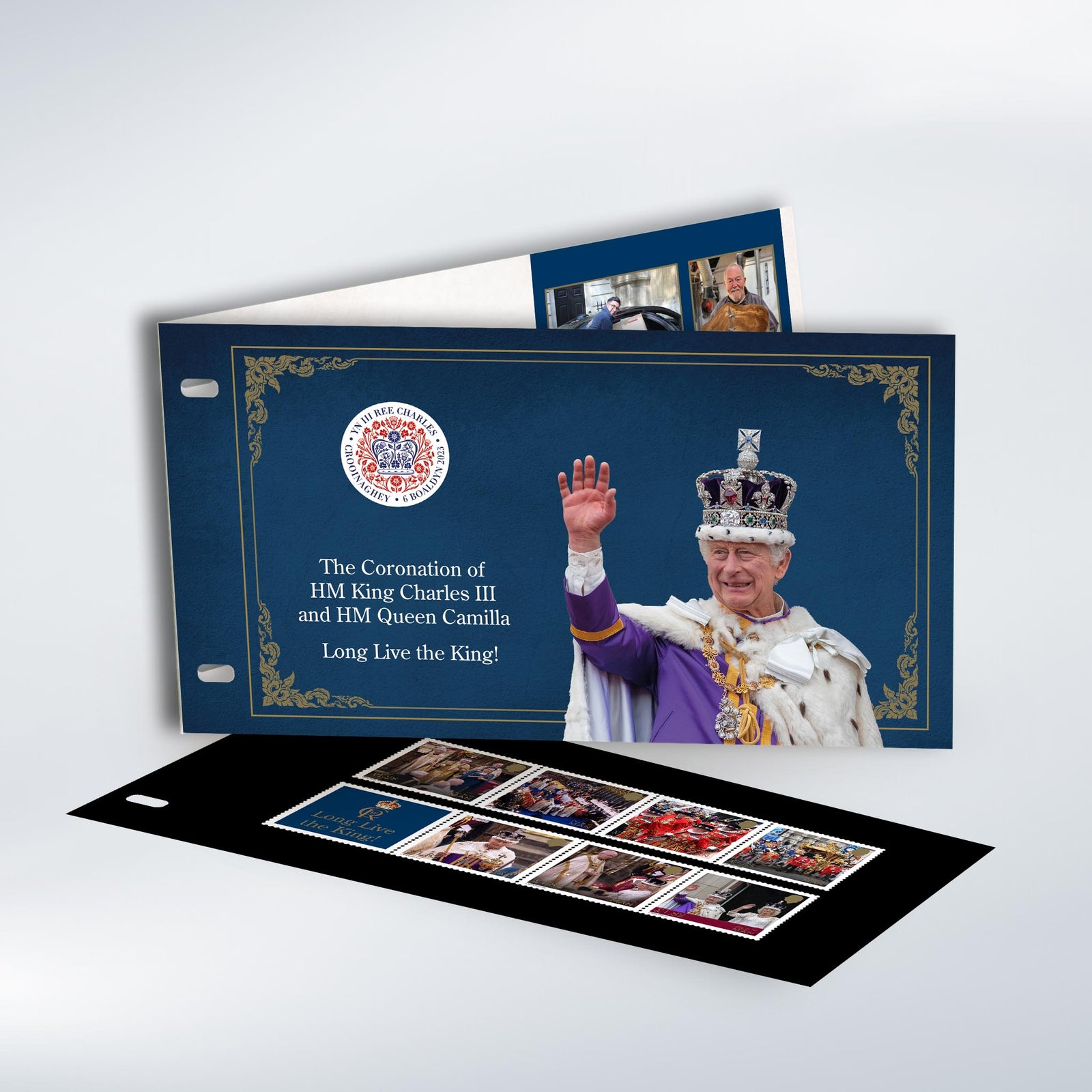 The Coronation of HM King Charles III and HM Queen Camilla - Long Live the King! Presentation Pack