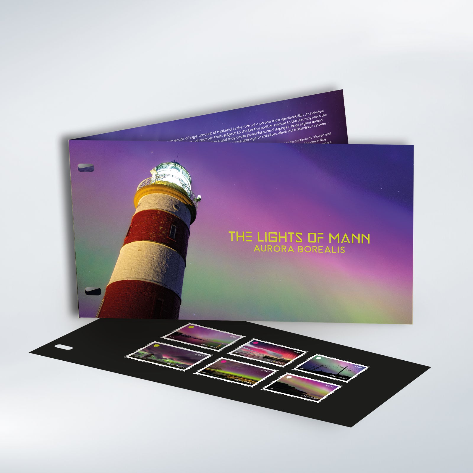 The Lights of Mann - Aurora Borealis Presentation Pack