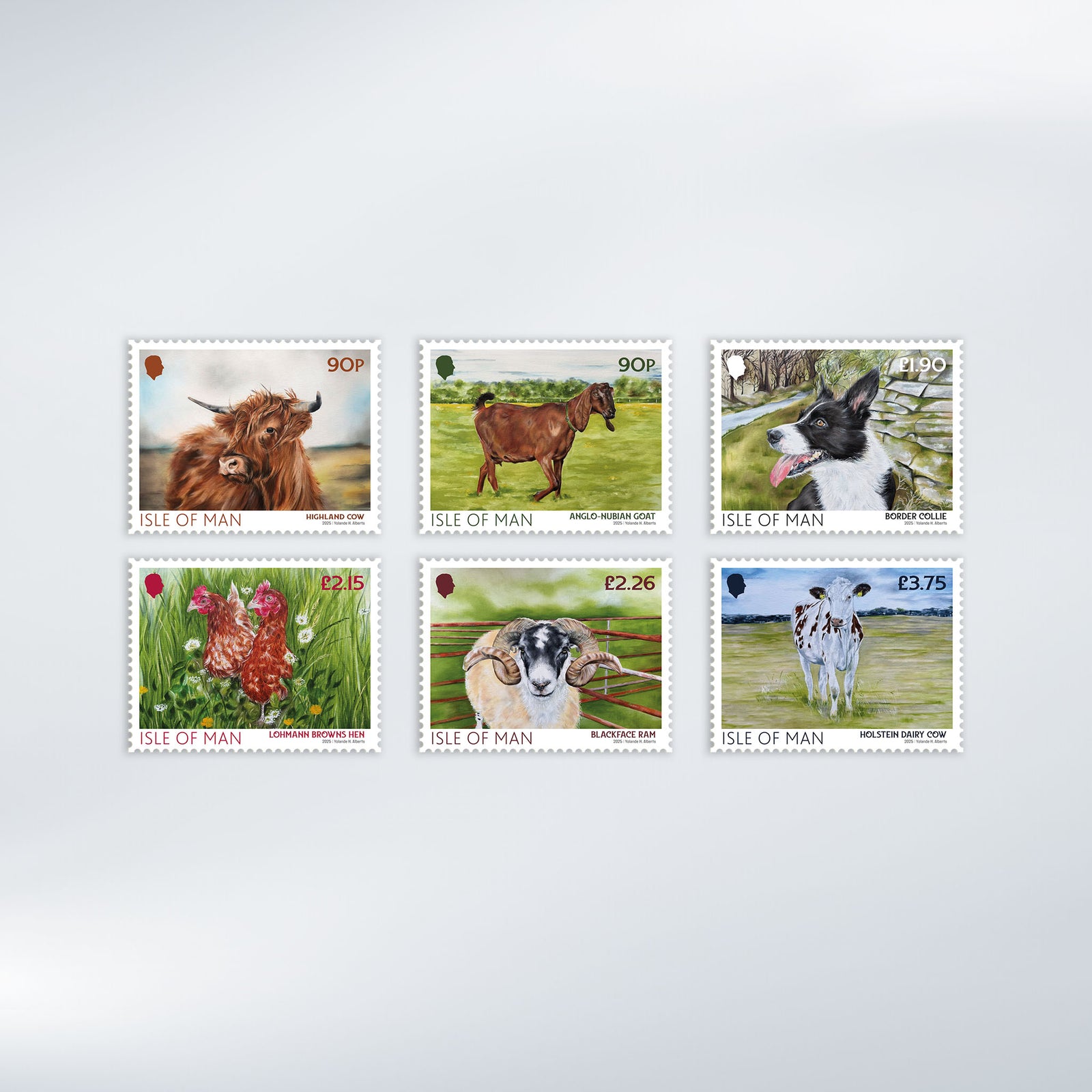 Manx Farm Animals Set