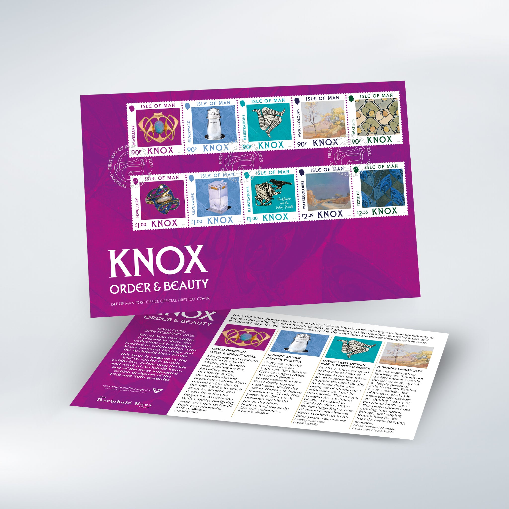 Archibald Knox: Order & Beauty First Day Cover