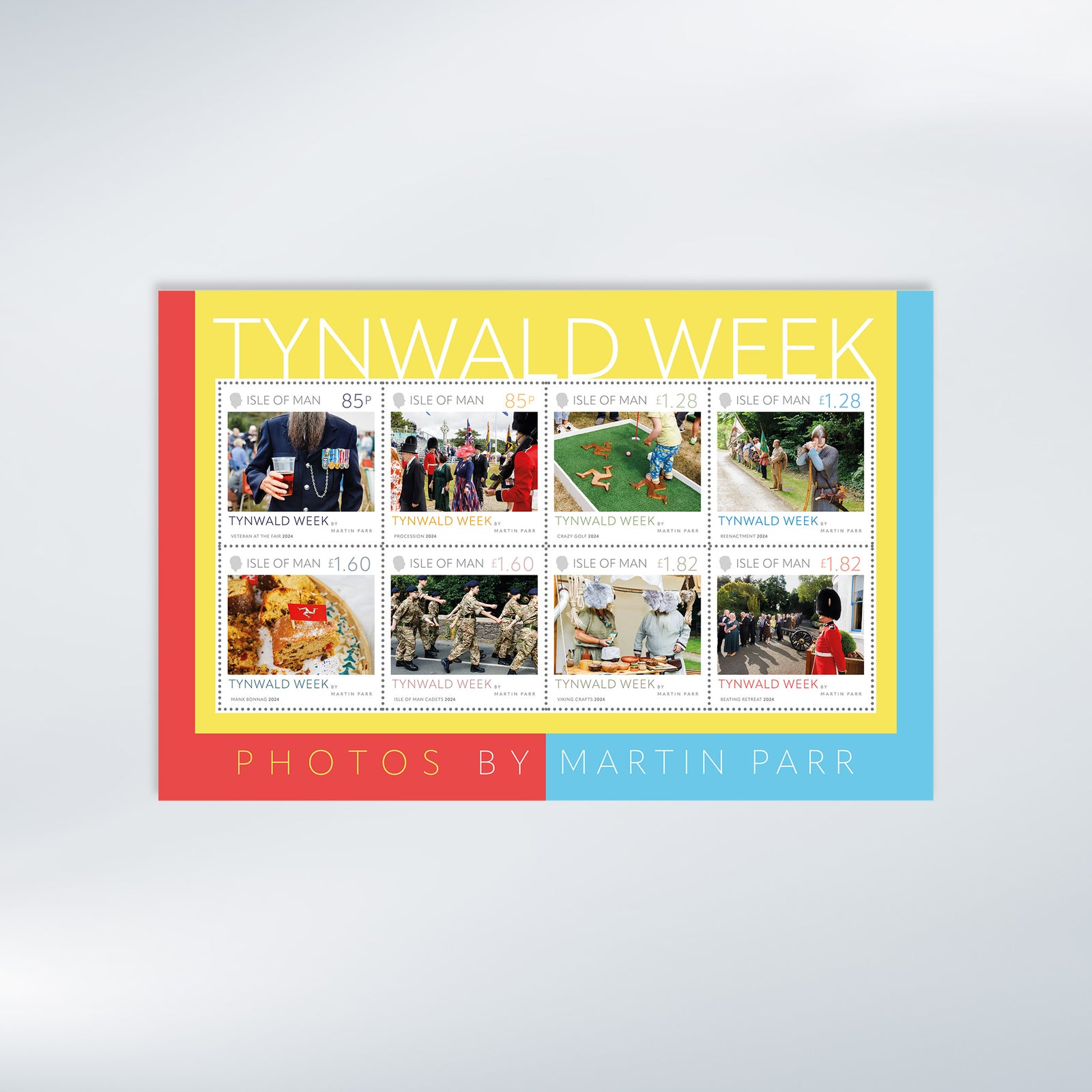 Tynwald Week Photos by Martin Parr Booklet Pane
