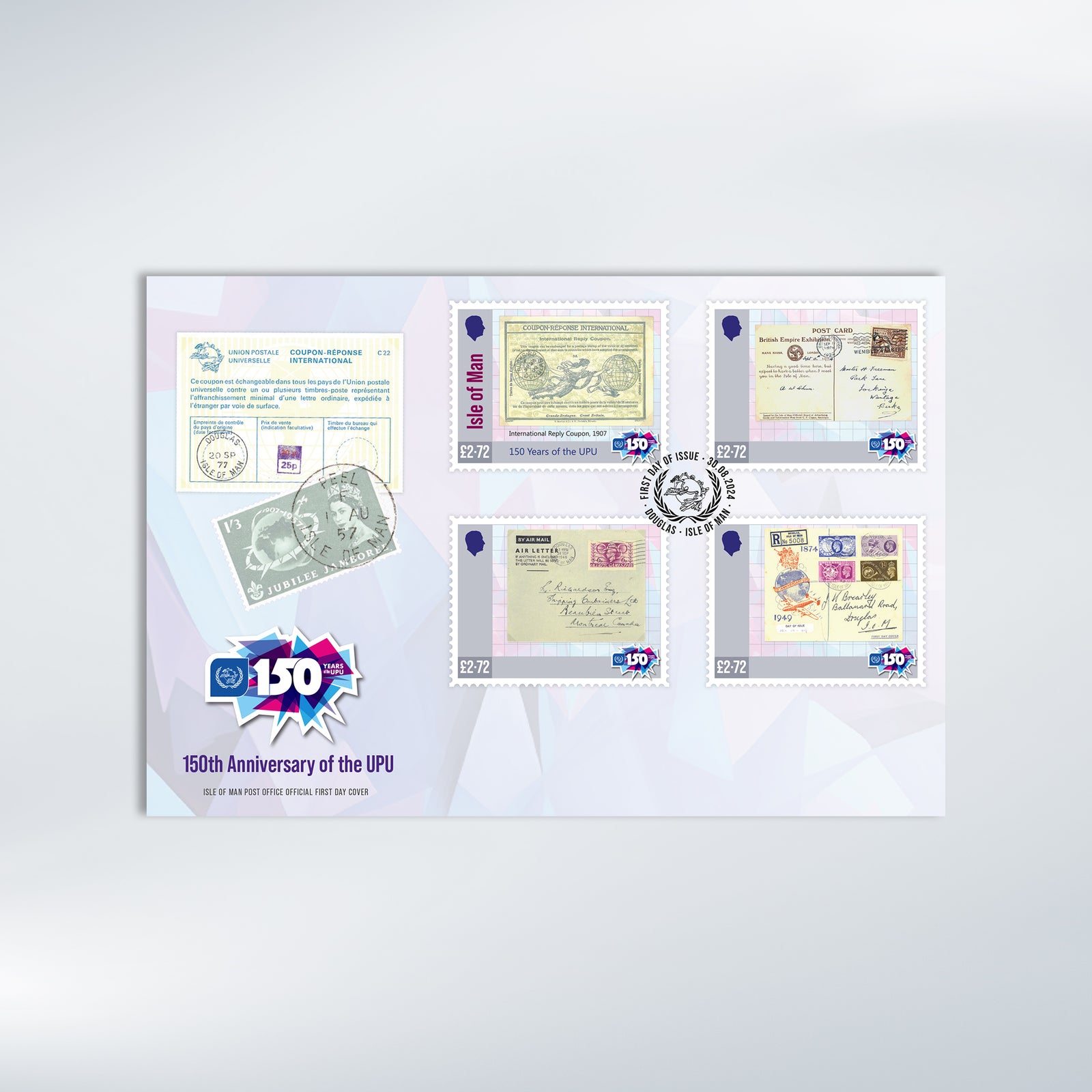 The 150th Anniversary of the UPU First Day Cover