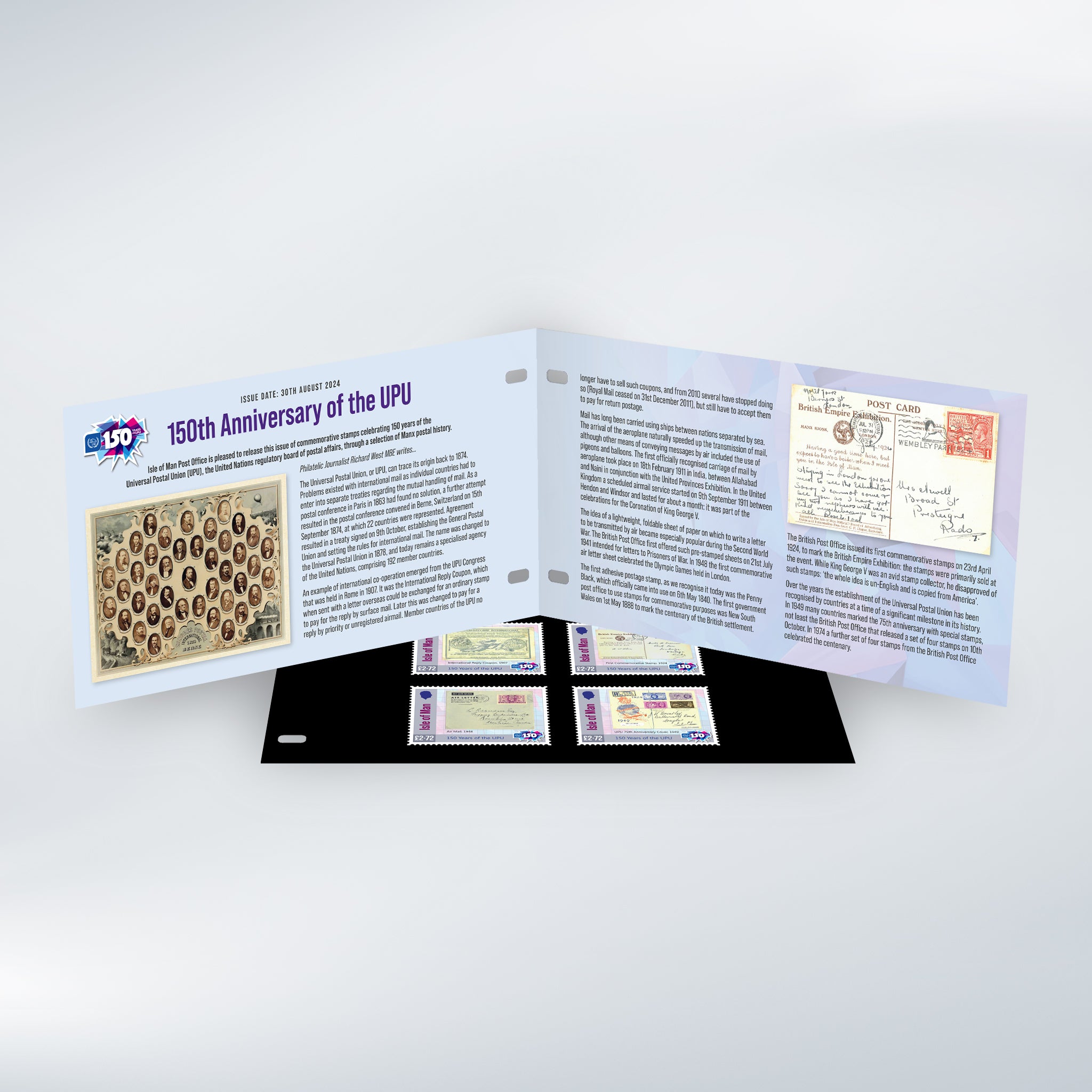 The 150th Anniversary of the UPU Presentation Pack
