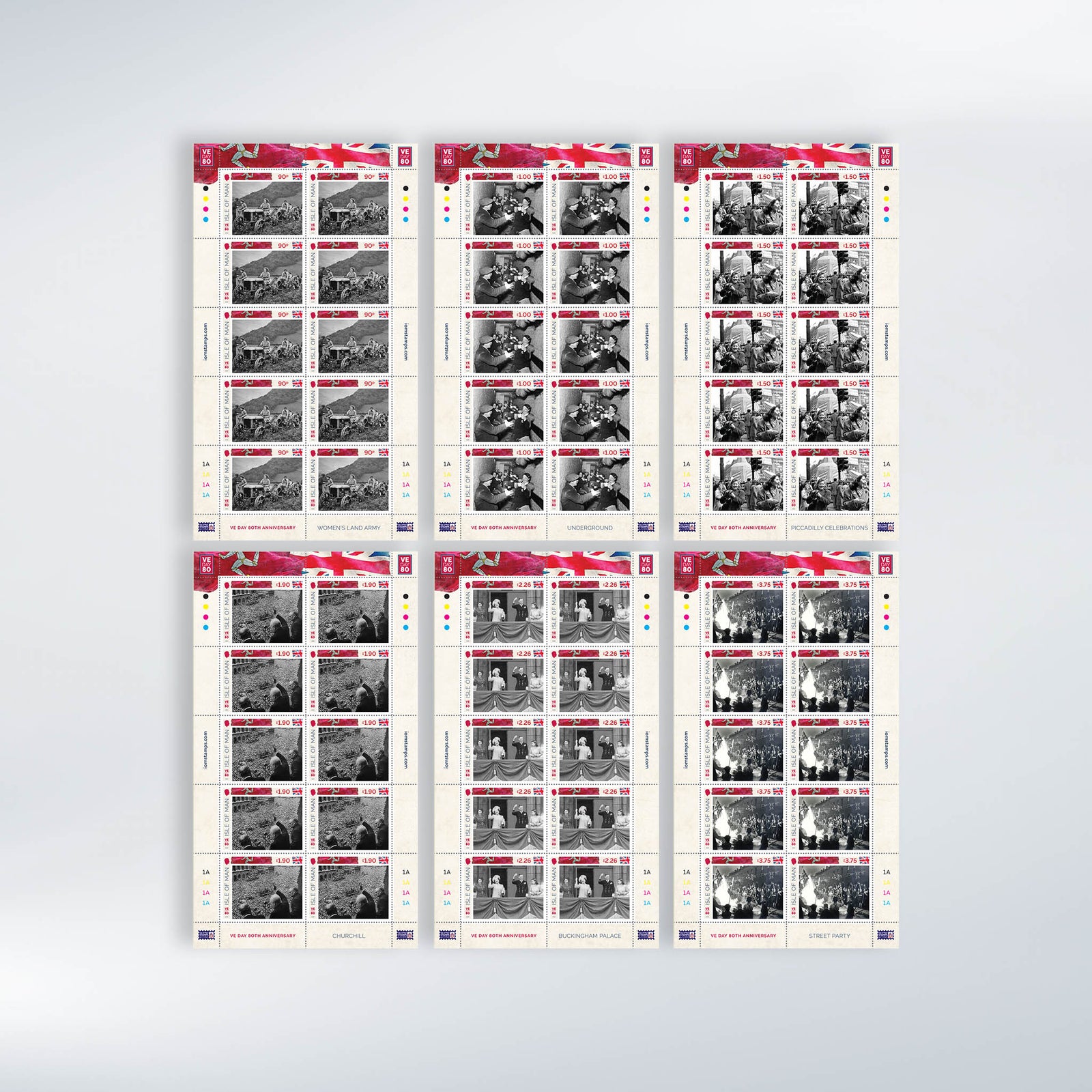 VE Day 80th Anniversary Sheet Set