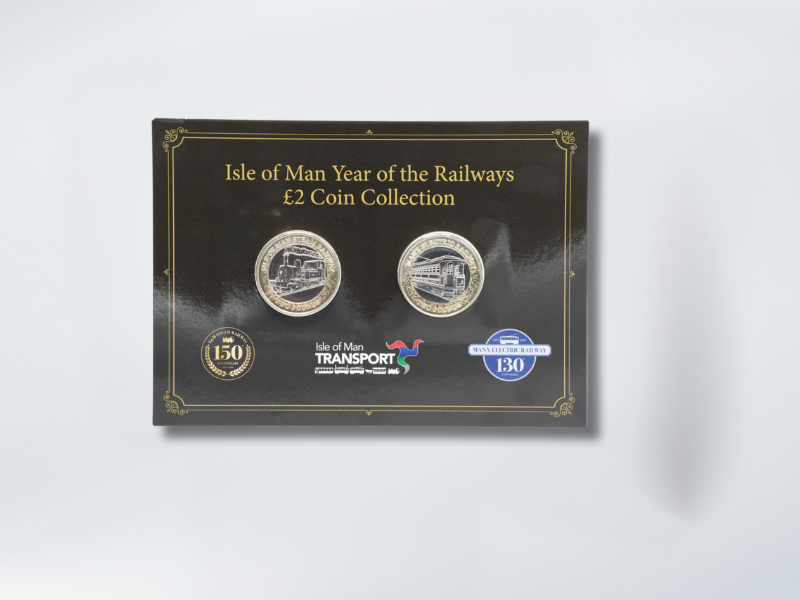 Isle of Man Railways £2 Collection