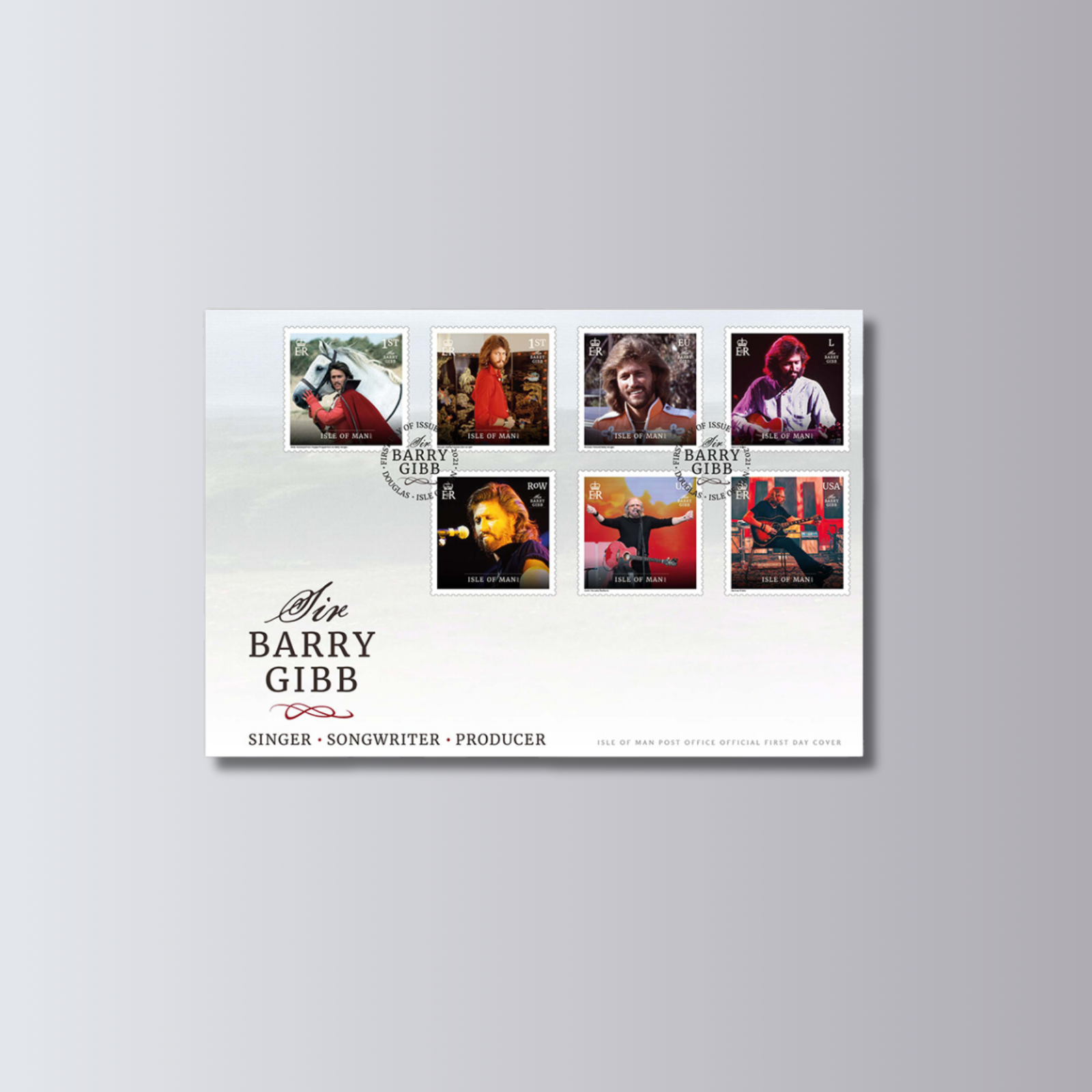 Sir Barry Gibb First Day Cover