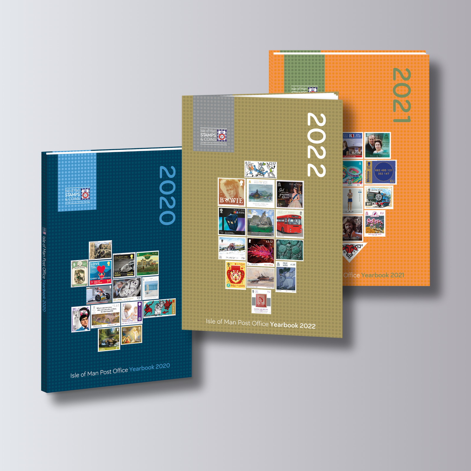 Three Yearbooks 2020-2022