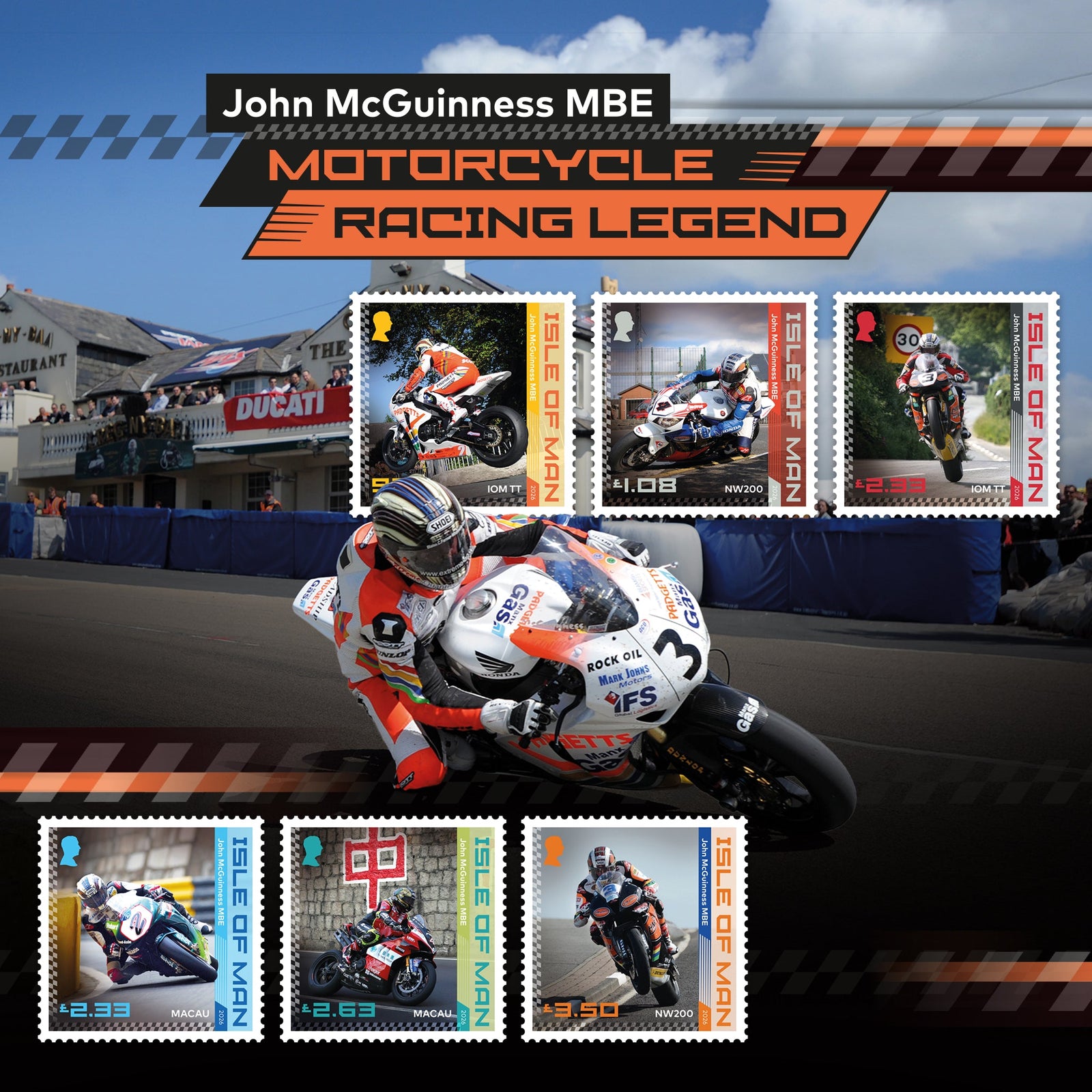 John McGuinness MBE Motorcycle Racing Legend