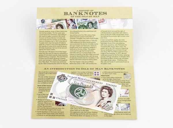 Isle of Man £10 Banknote (Mint) - Sheila Lowe