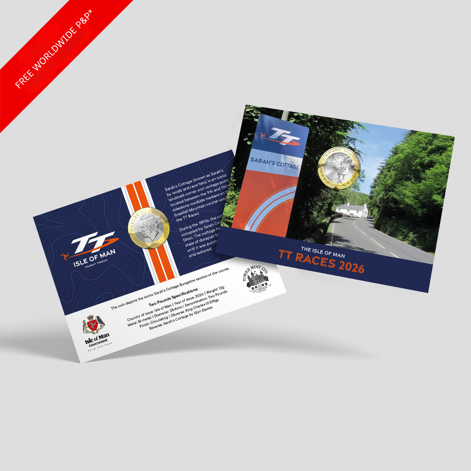 2026 Isle of Man TT £2 Coin