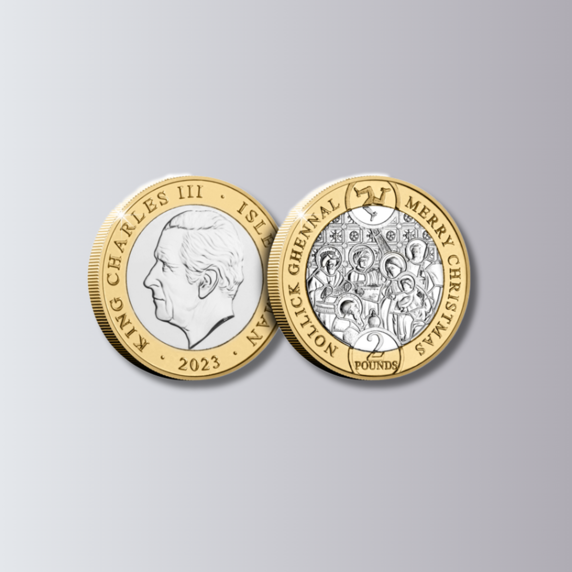 Isle of Man 2023 Christmas £2 Coin