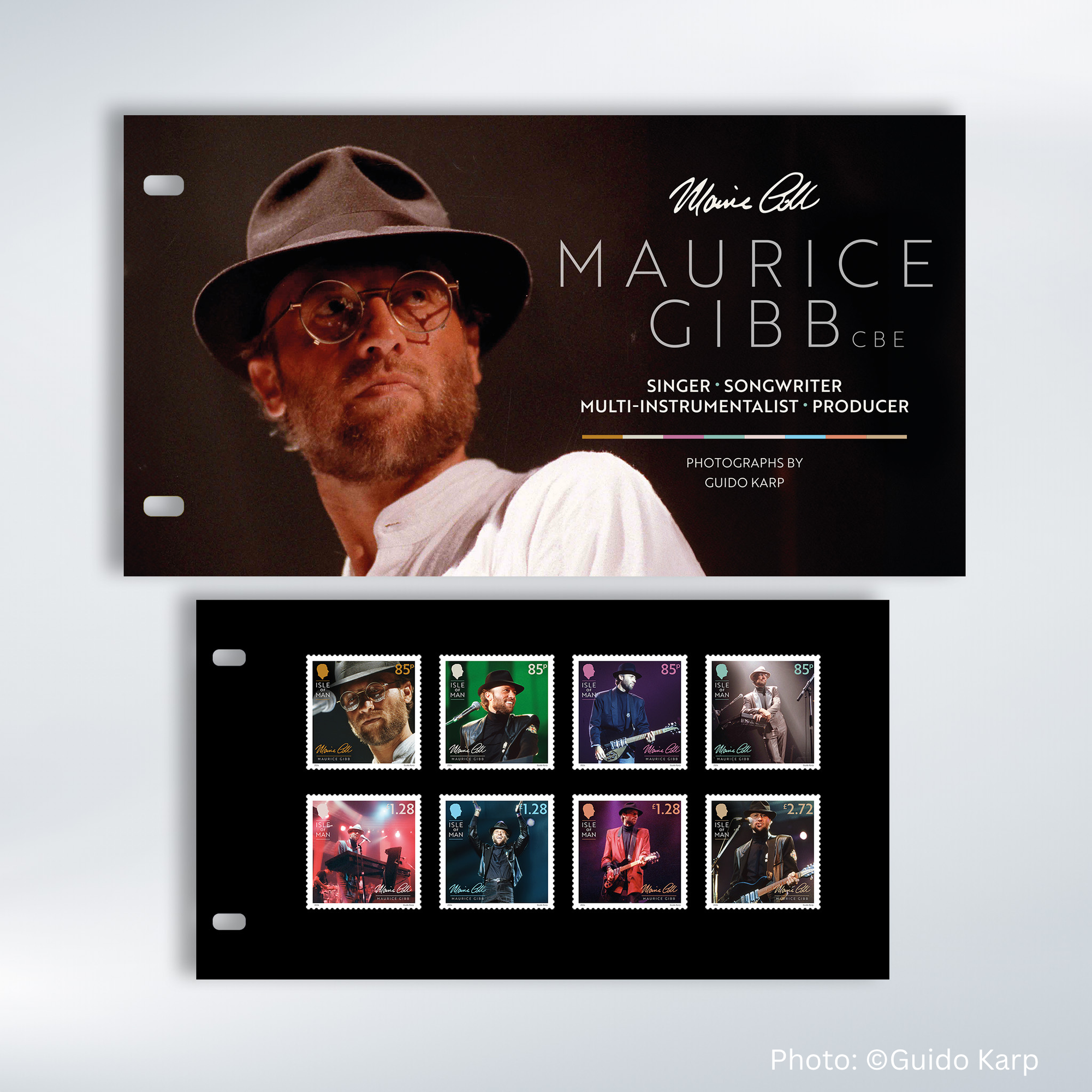 Maurice Gibb CBE Presentation Pack