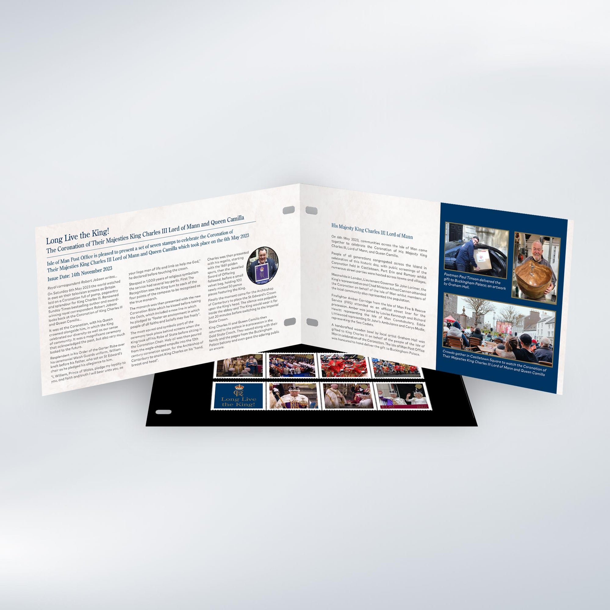 The Coronation of HM King Charles III and HM Queen Camilla - Long Live the King! Presentation Pack