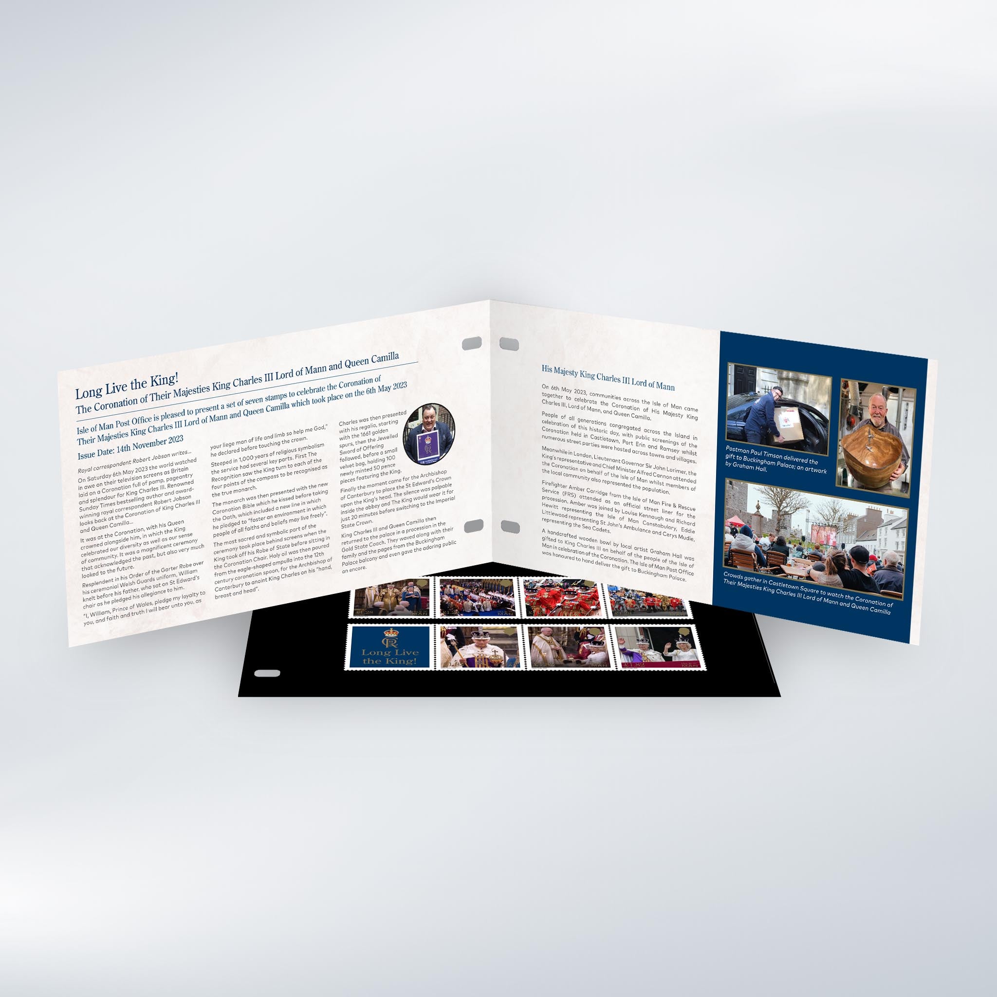 The Coronation of HM King Charles III and HM Queen Camilla - Long Live the King! Presentation Pack