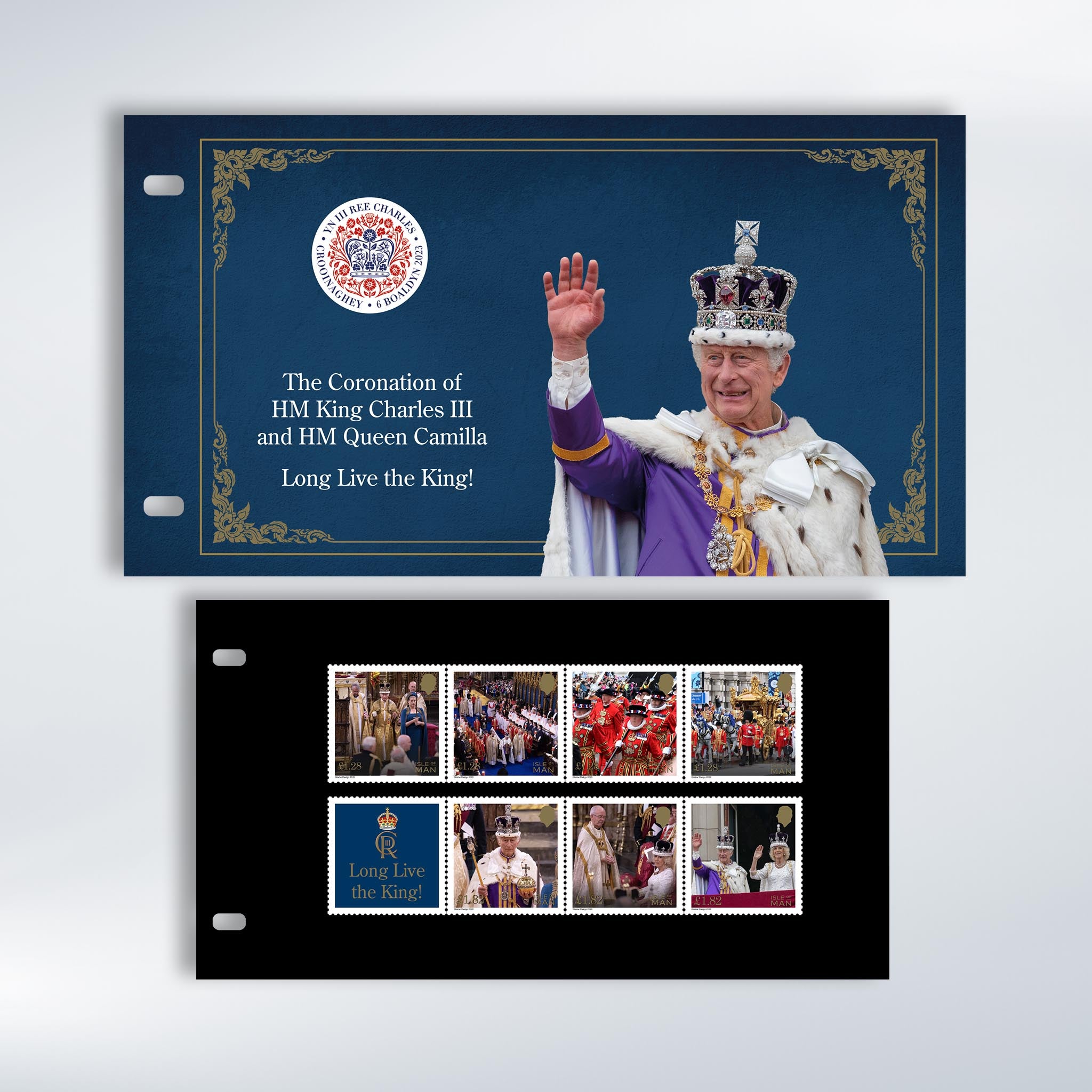 The Coronation of HM King Charles III and HM Queen Camilla - Long Live the King! Presentation Pack