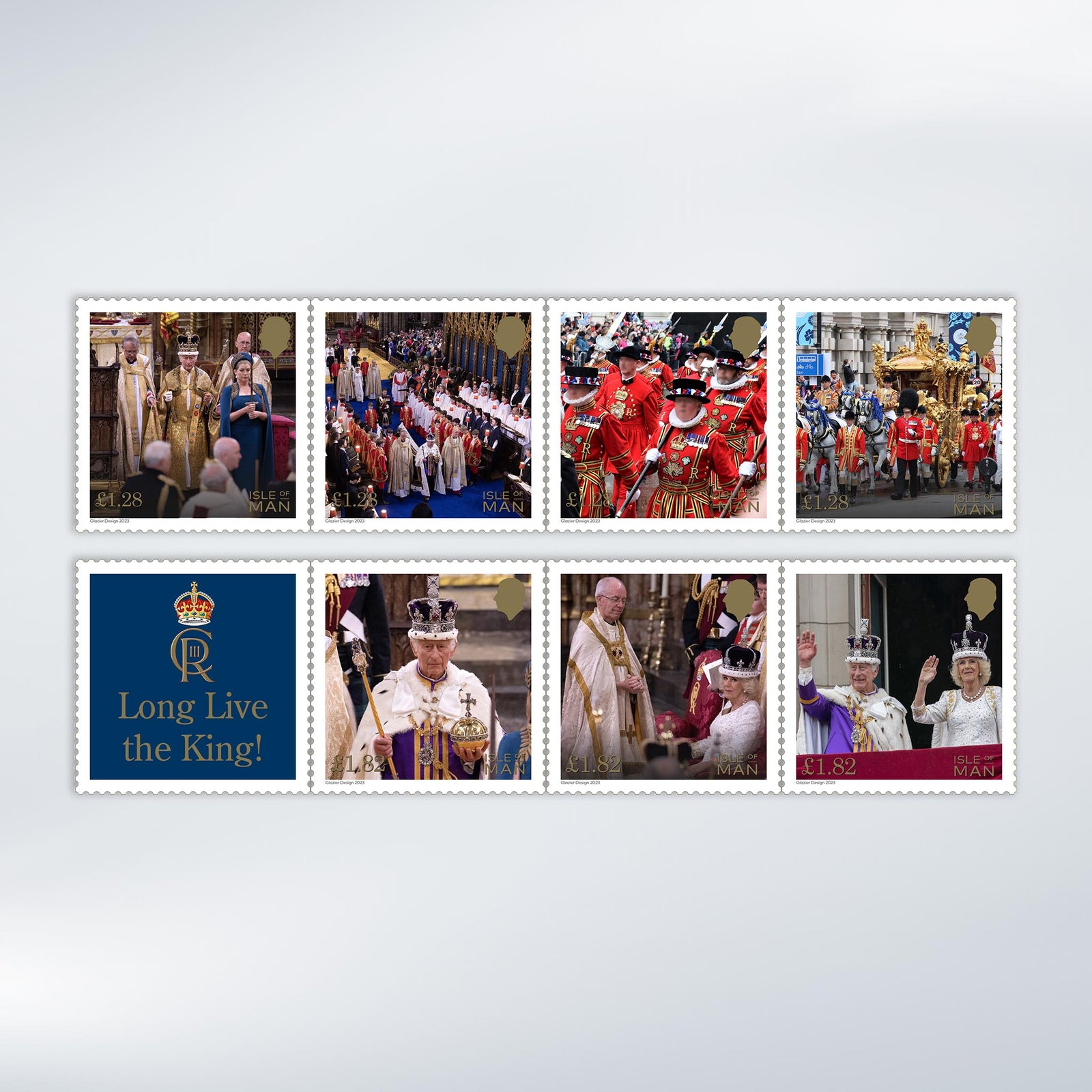 The Coronation of HM King Charles III and HM Queen Camilla - Long Live the King! Set and Sheet Set