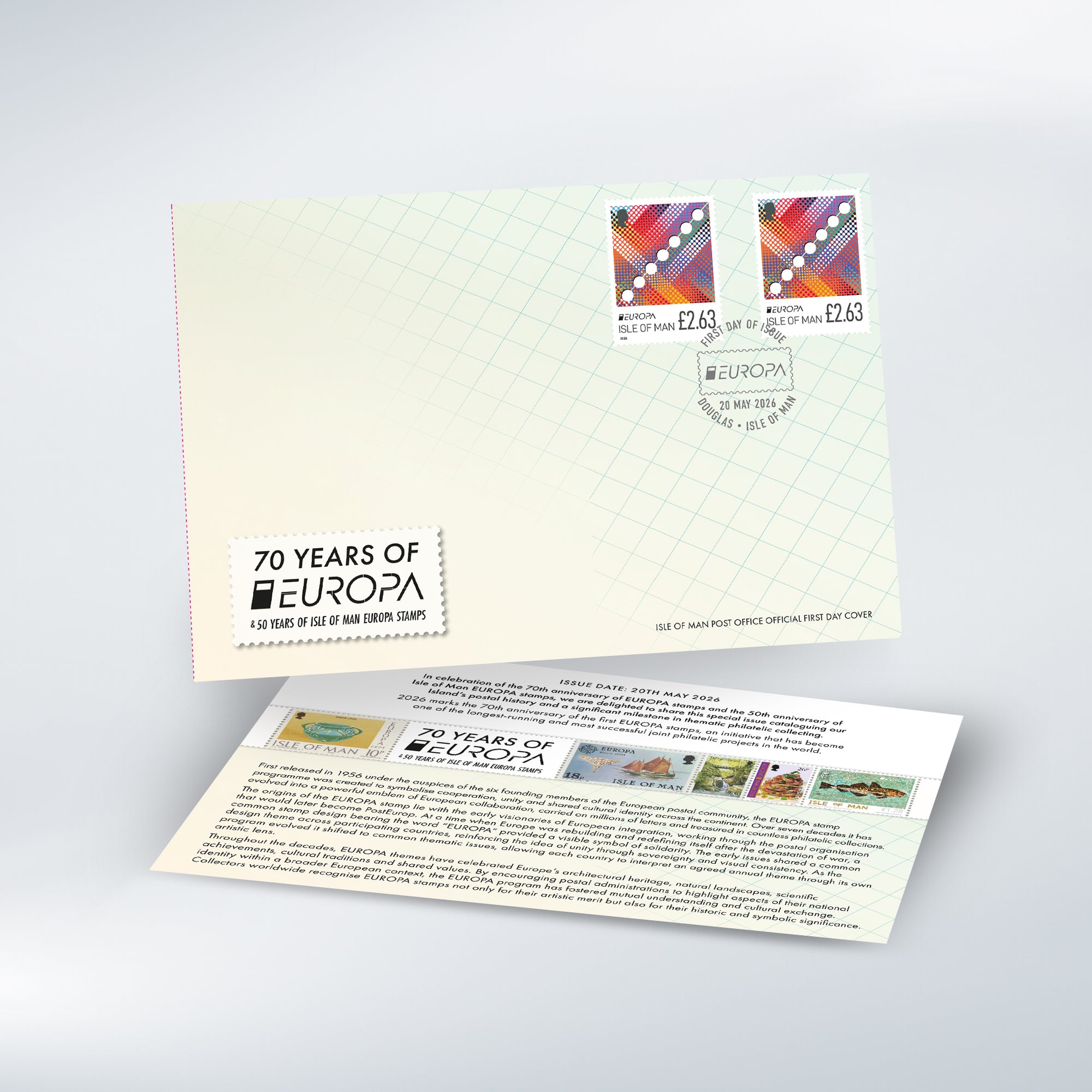 70 Years of Europa -  Europa First Day Cover