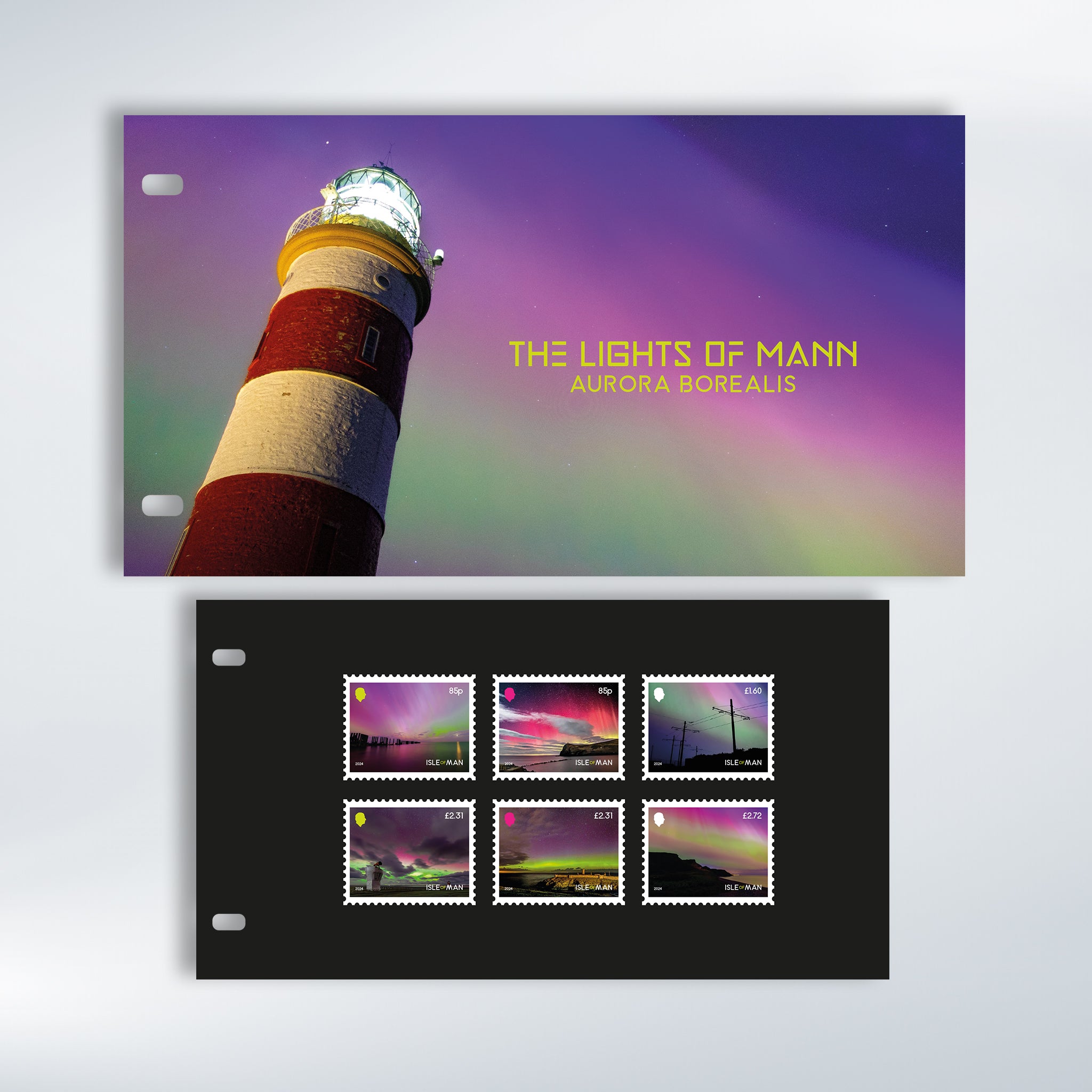 The Lights of Mann - Aurora Borealis Presentation Pack
