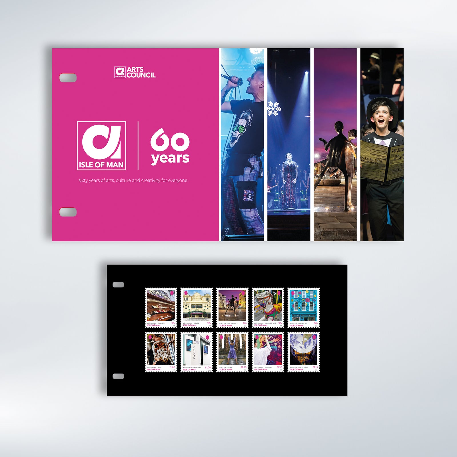 Isle of Man Arts Council 60th Anniversary Presentation Pack