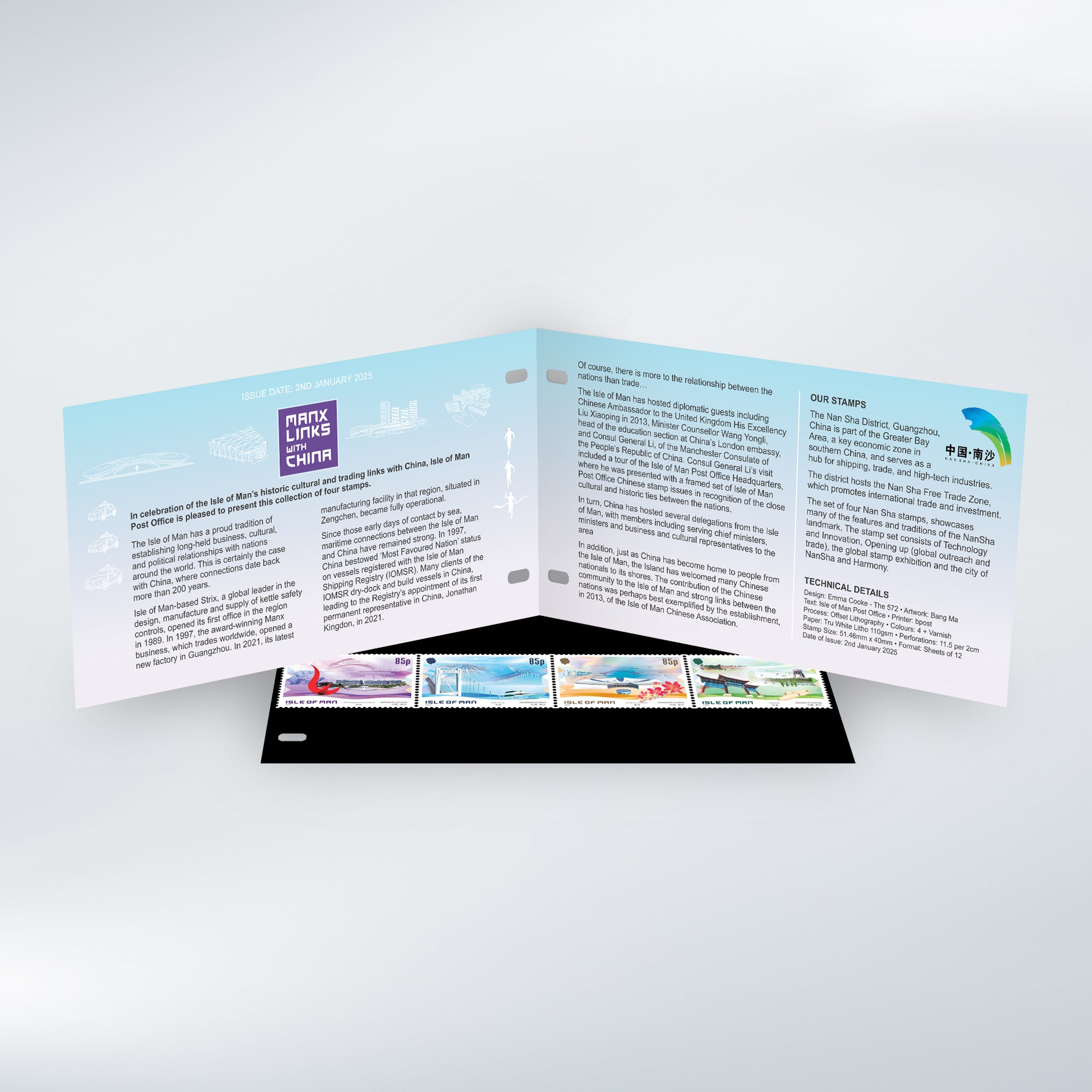 Manx Links with China Presentation Pack