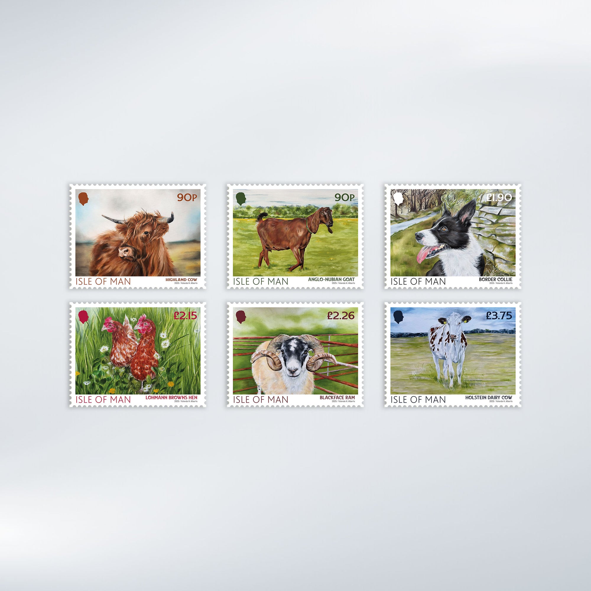 Manx Farm Animals Set