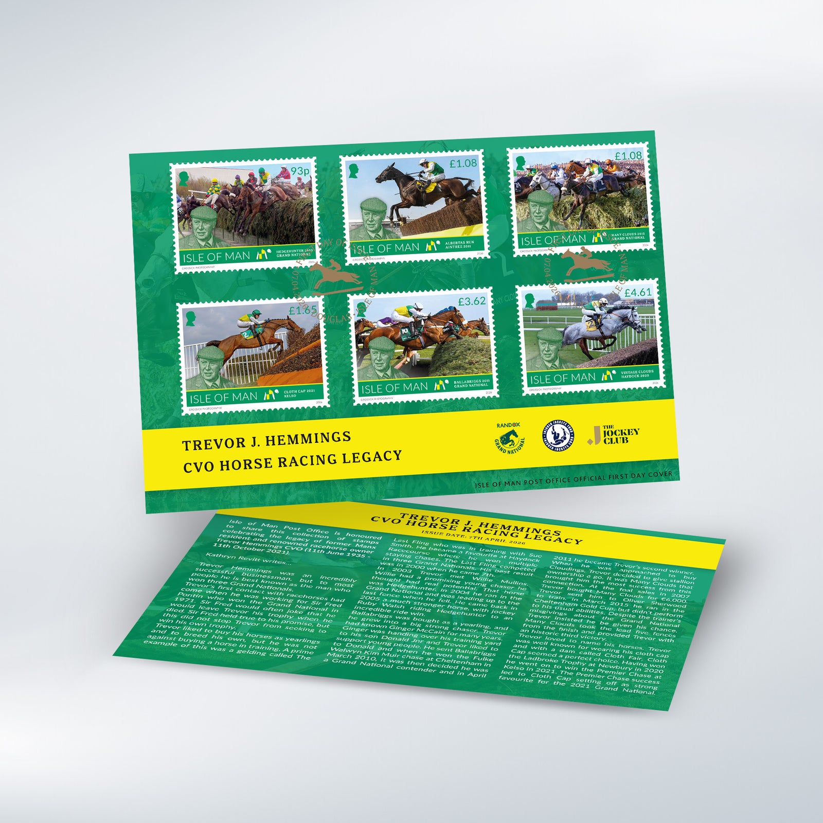 11th June 1935 - 11th October 2021 Trevor Hemmings CVO First Day Cover