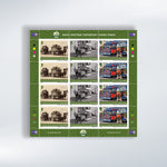 Manx Heritage Transport: Buses & Horse Trams -  Horse Tram Stamp Sheet