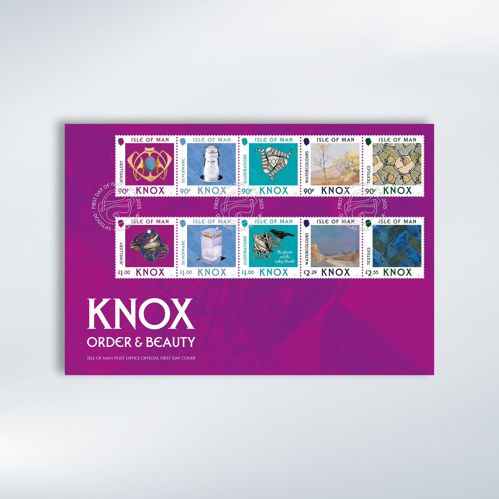 Archibald Knox: Order & Beauty First Day Cover