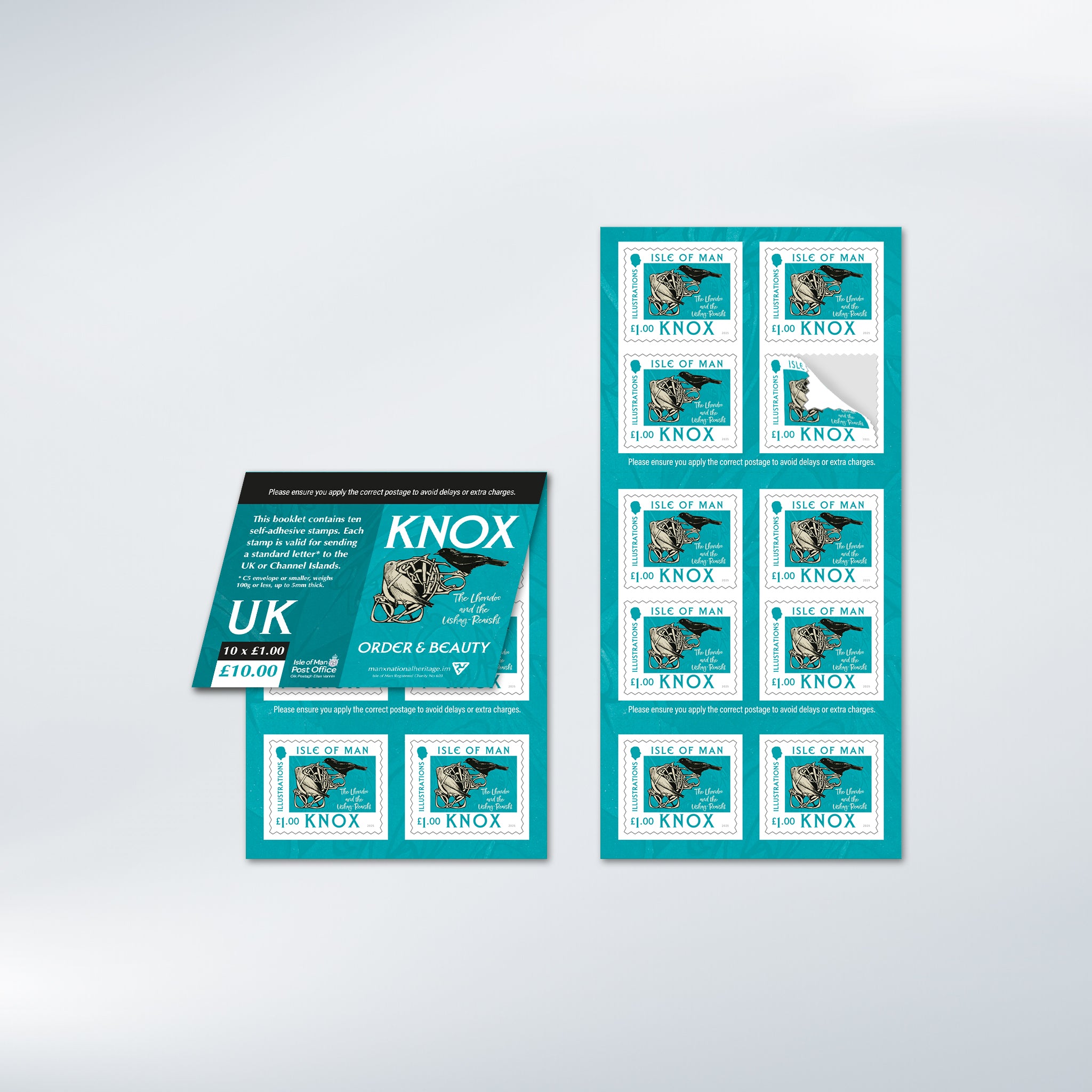 Archibald Knox: Order & Beauty UK Postal Booklet