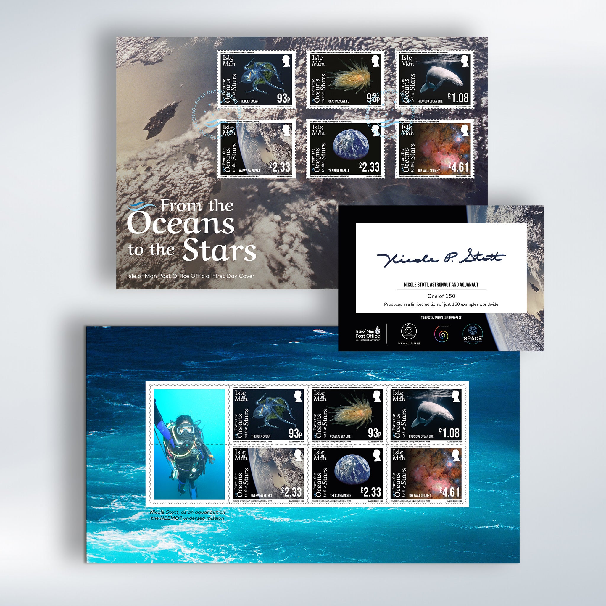 Nicole Stott - From the Oceans to the Stars Signed Collection