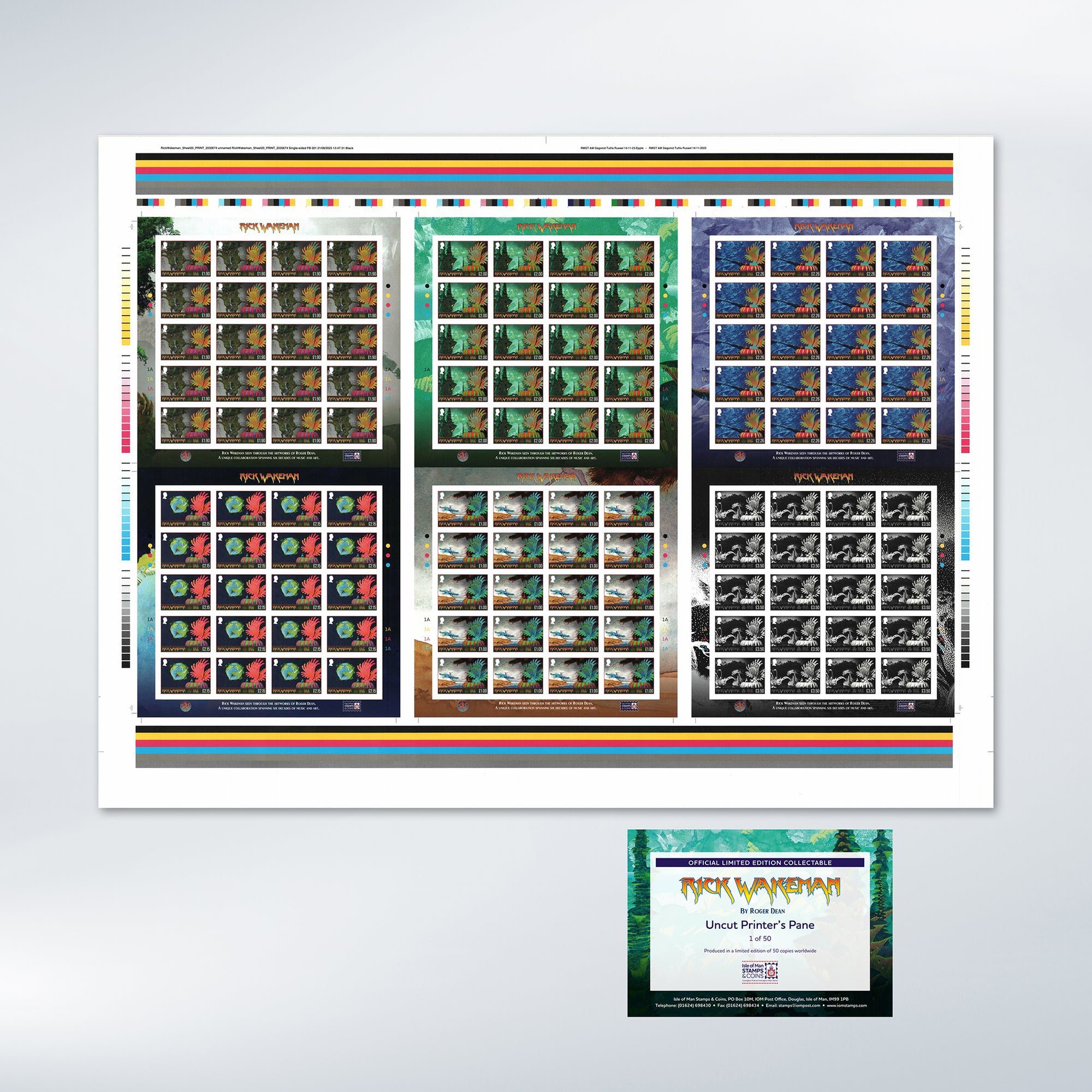 Rick Wakeman by Roger Dean Printers Pane