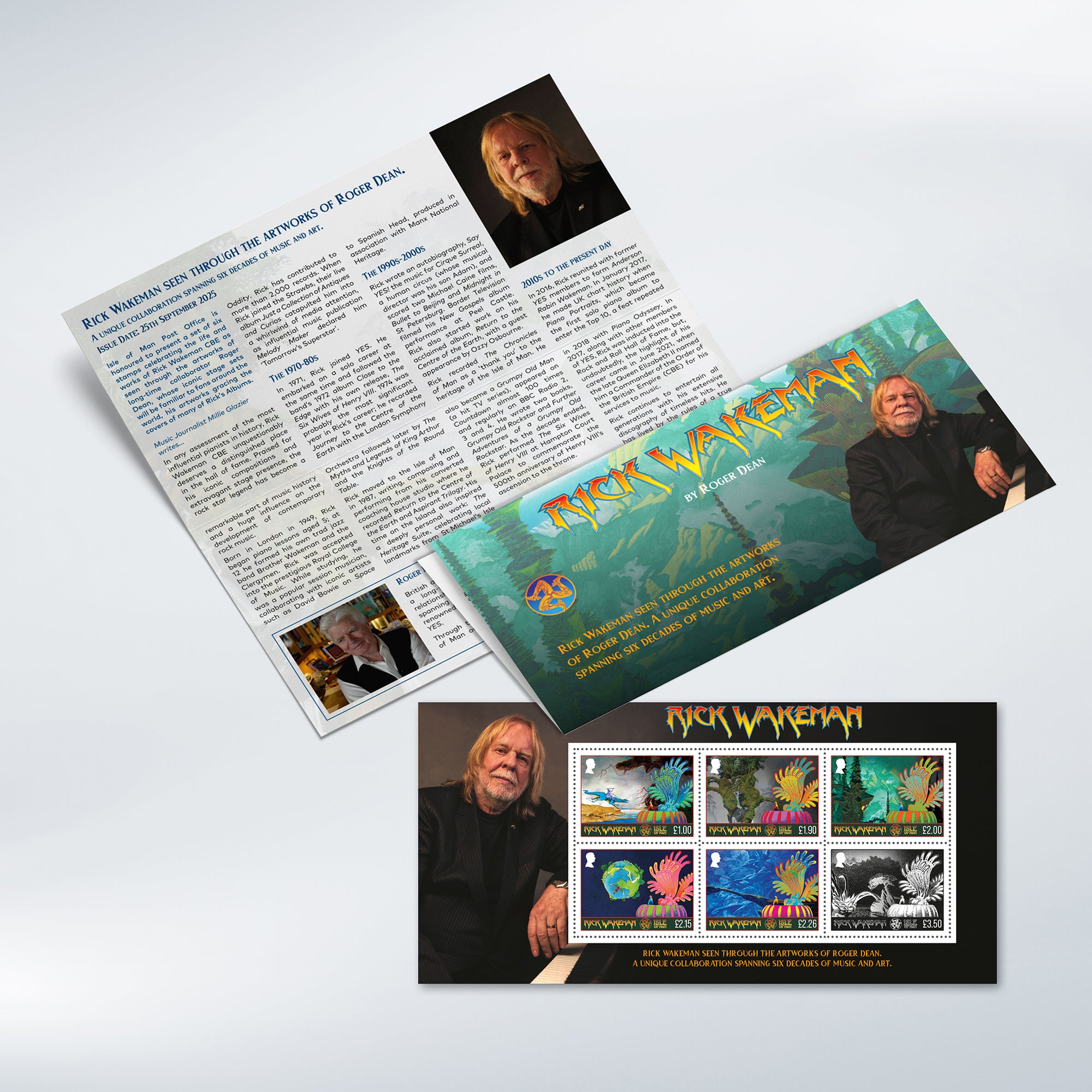 Rick Wakeman by Roger Dean Sheetlet