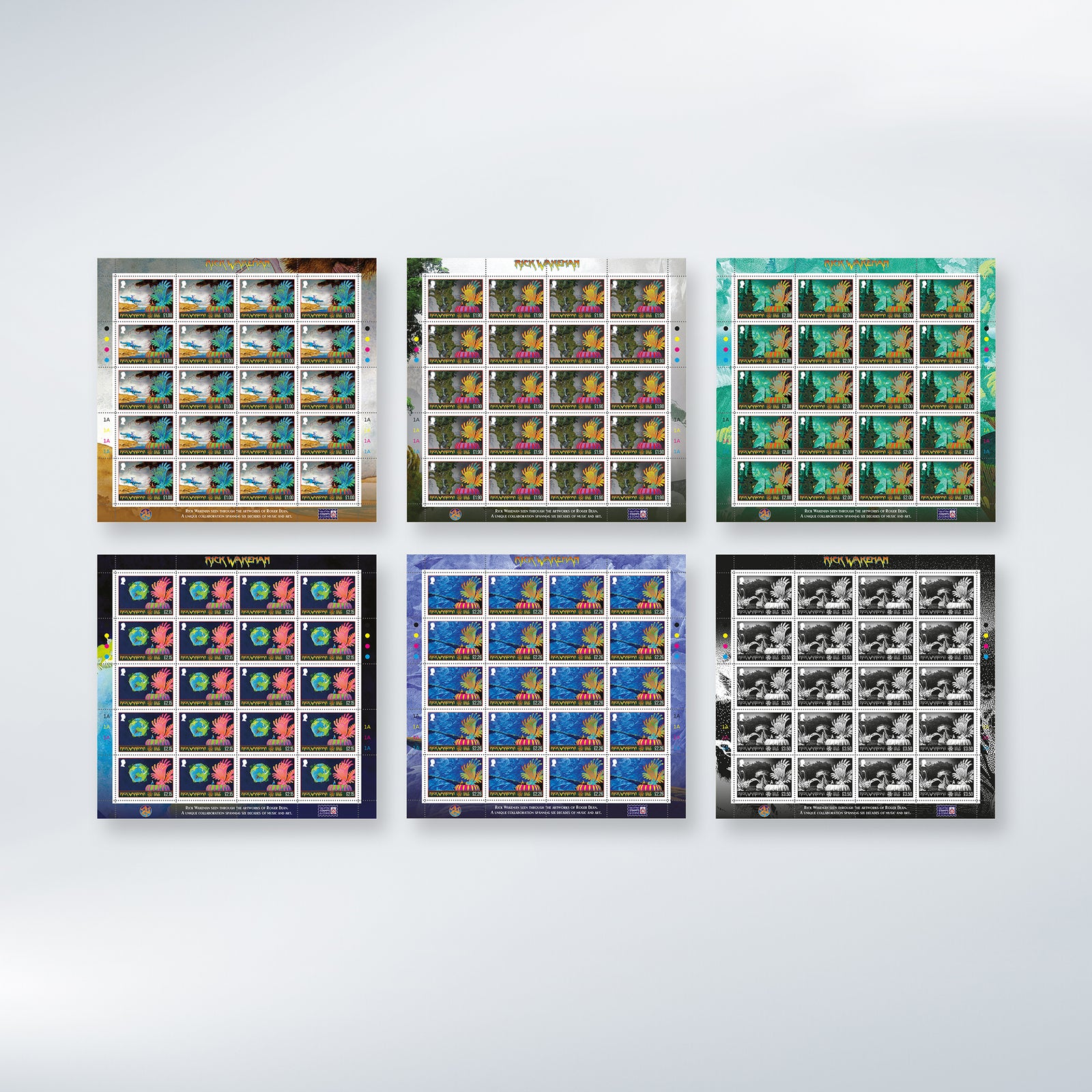 Rick Wakeman by Roger Dean Sheet Set