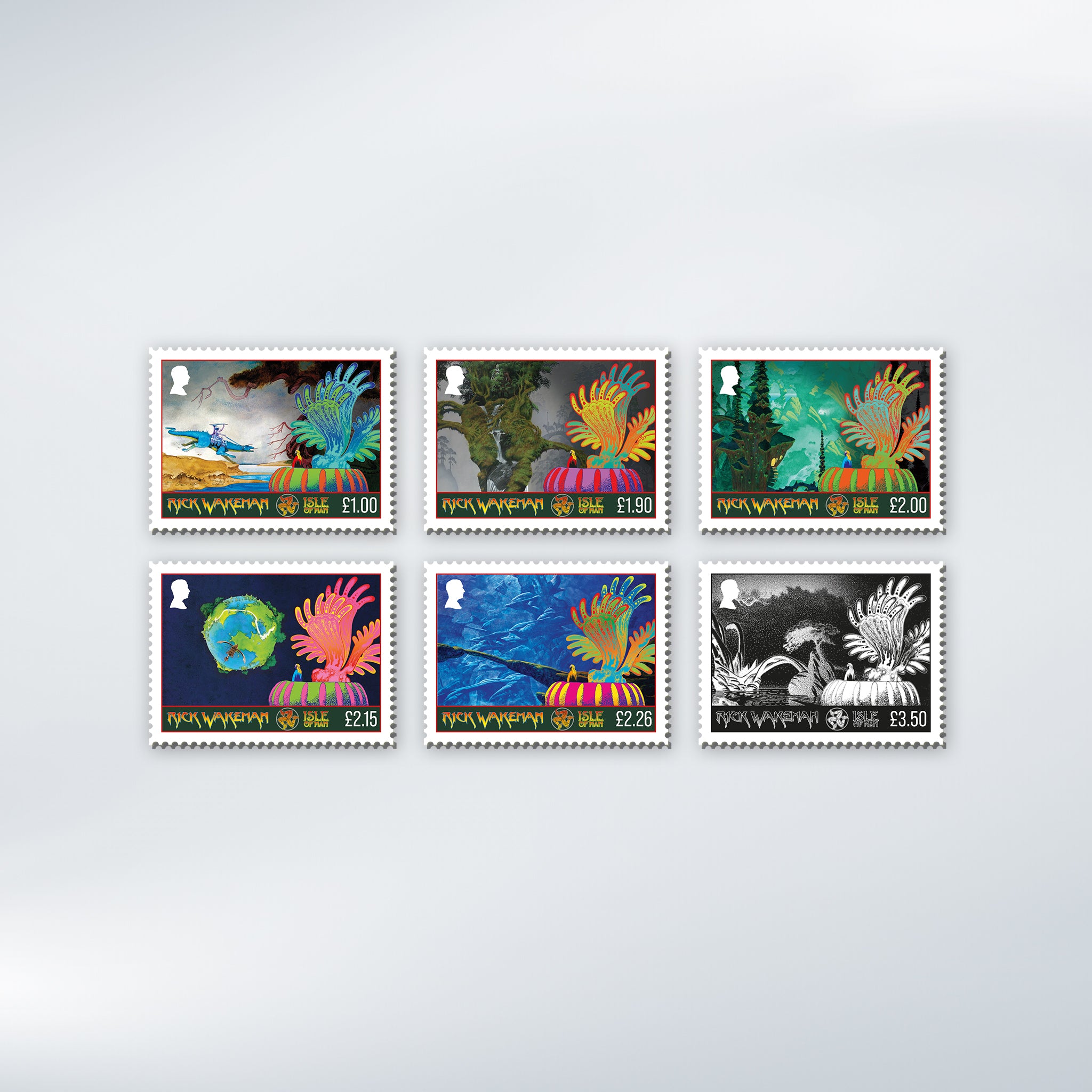 Rick Wakeman by Roger Dean Set