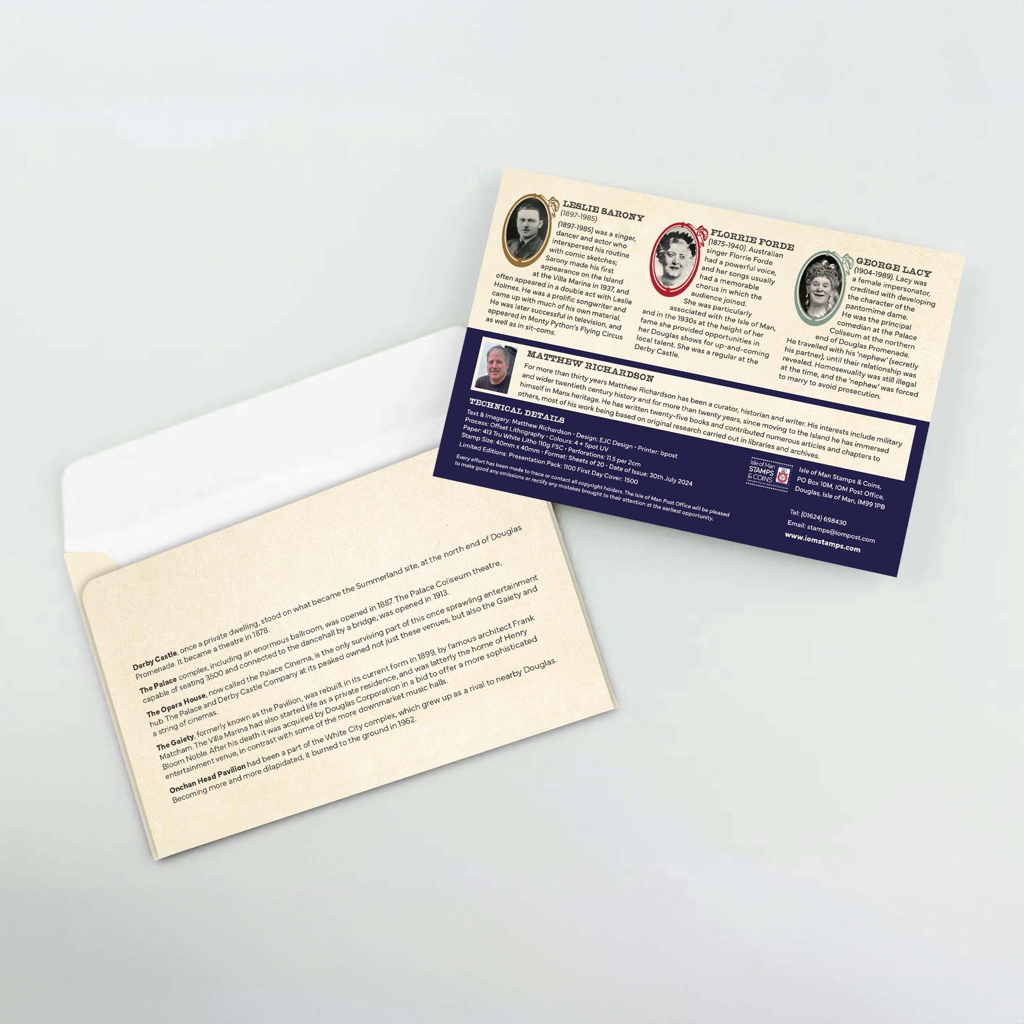 Stars of Variety First Day Cover