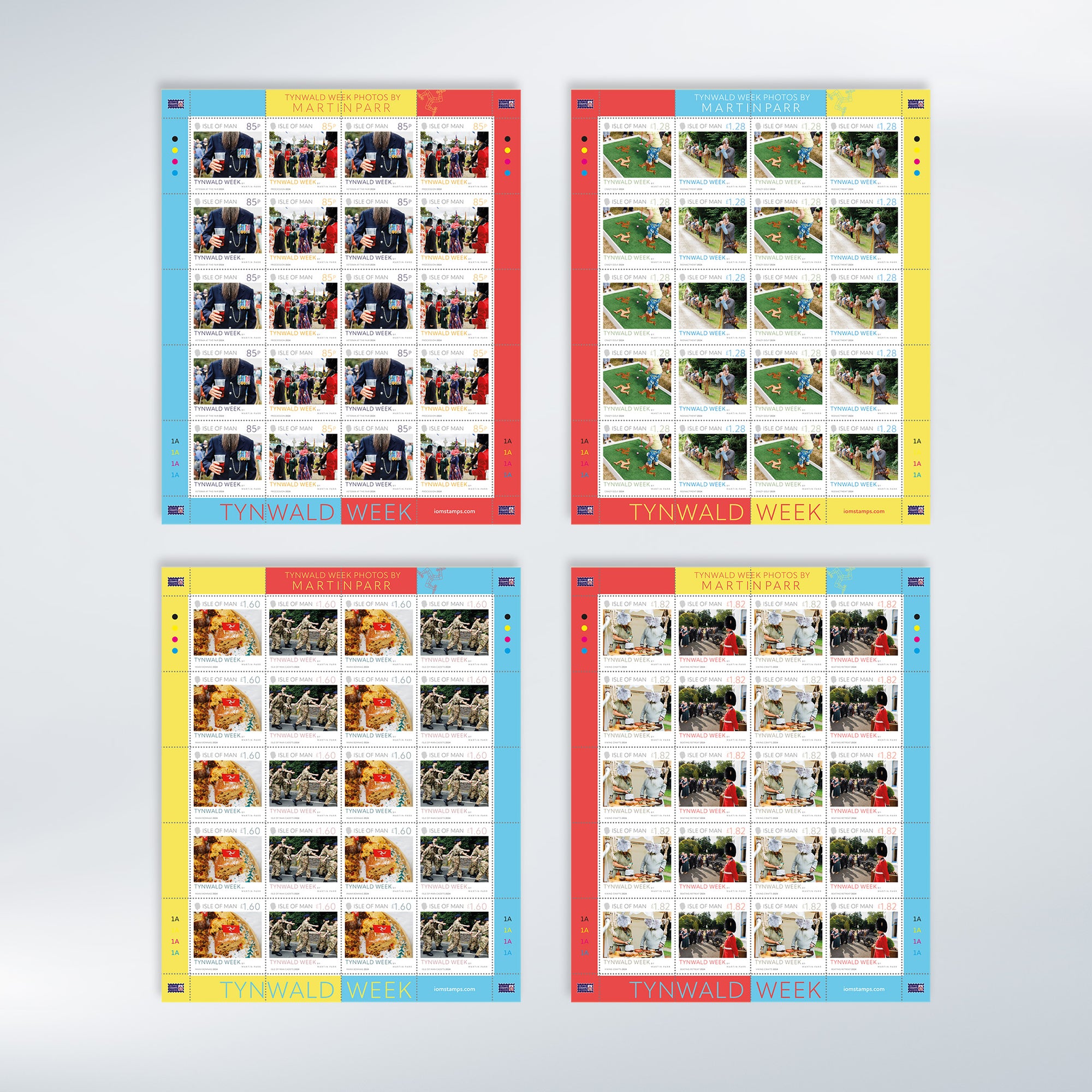 Tynwald Week Photos by Martin Parr Set & Sheet Set