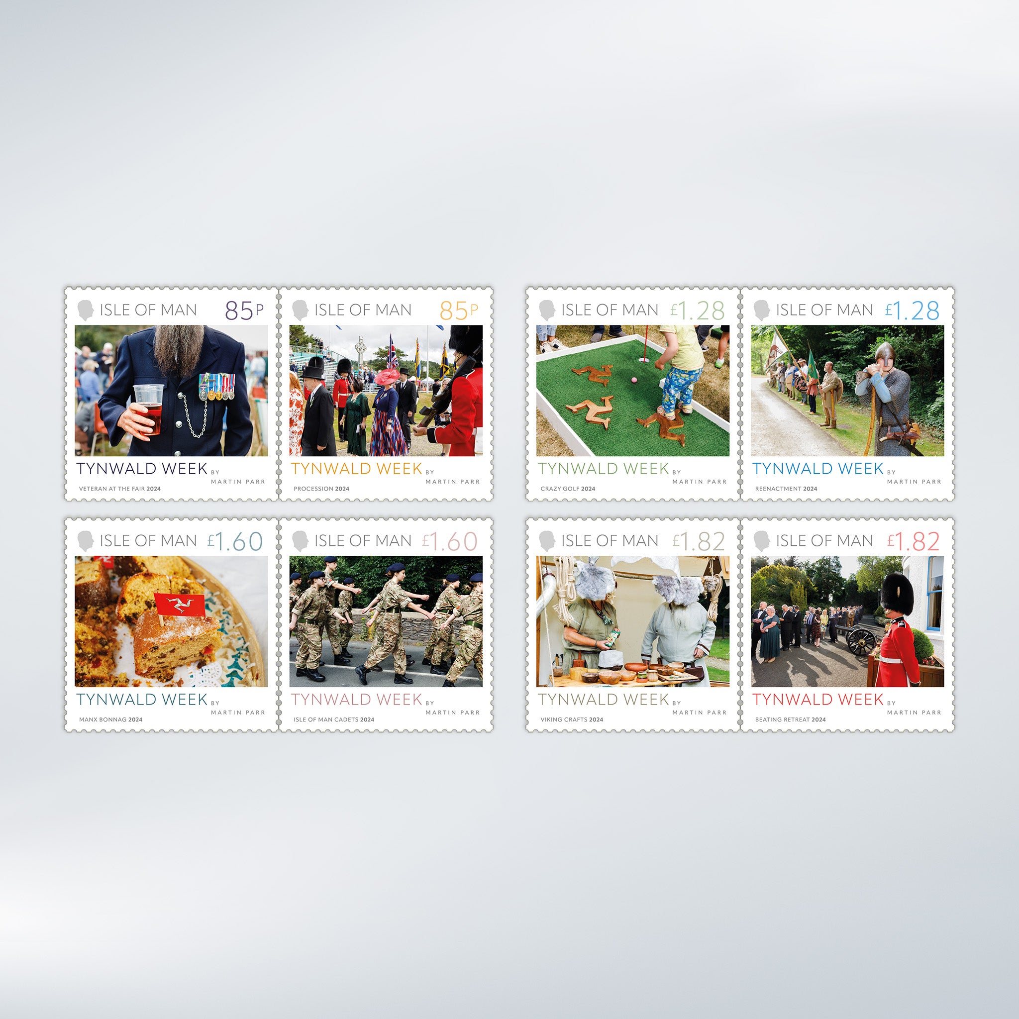 Tynwald Week Photos by Martin Parr Set & Sheet Set