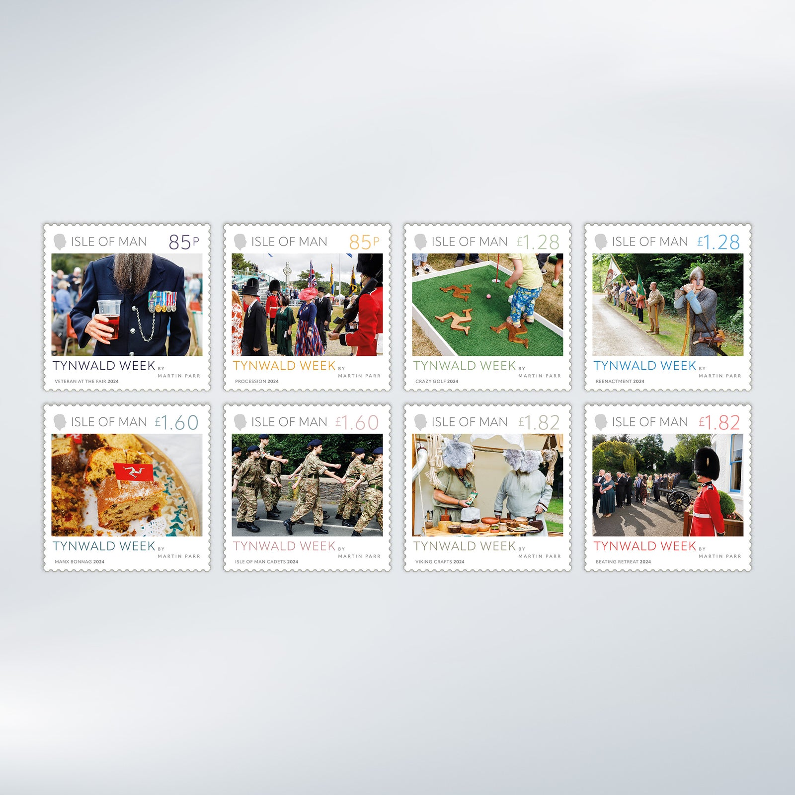 Tynwald Week Photos by Martin Parr Set & Sheet Set