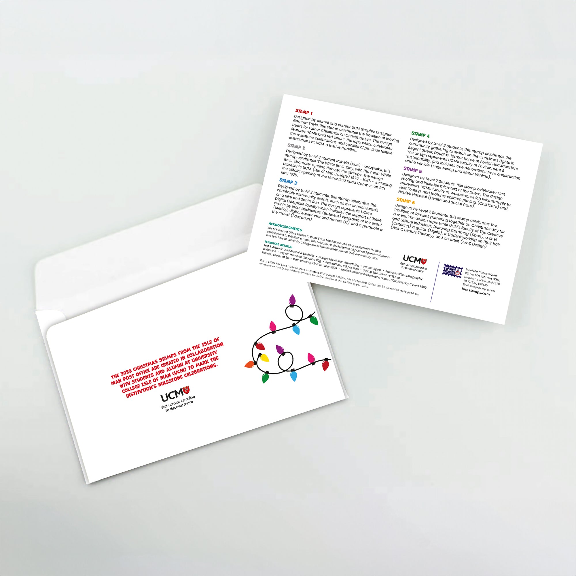 Crank Up Christmas First Day Cover