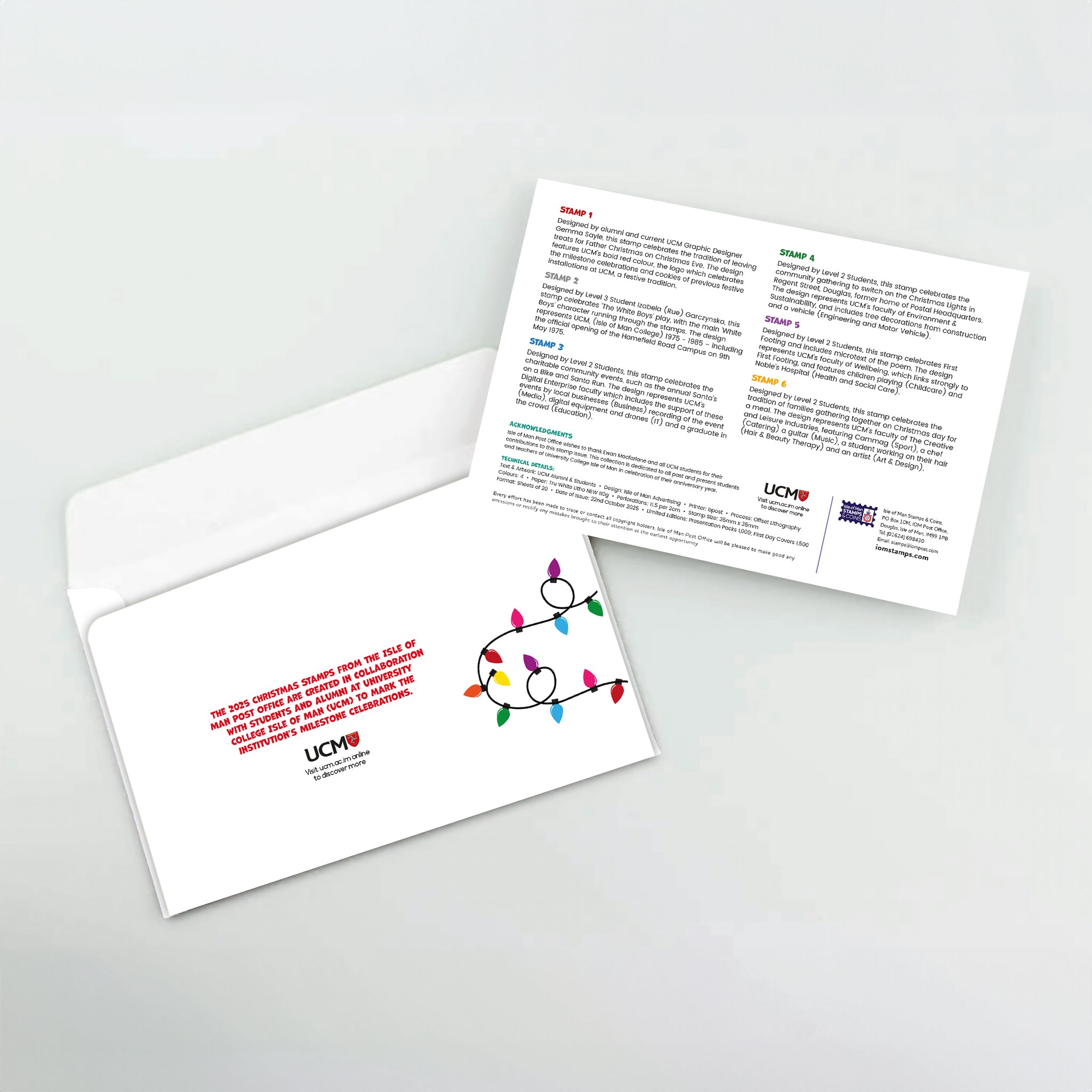 Crank Up Christmas First Day Cover