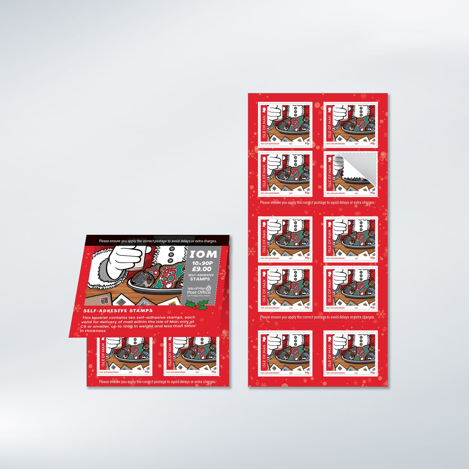 Crank Up Christmas Self-Adhesive Booklet - IOM Rate