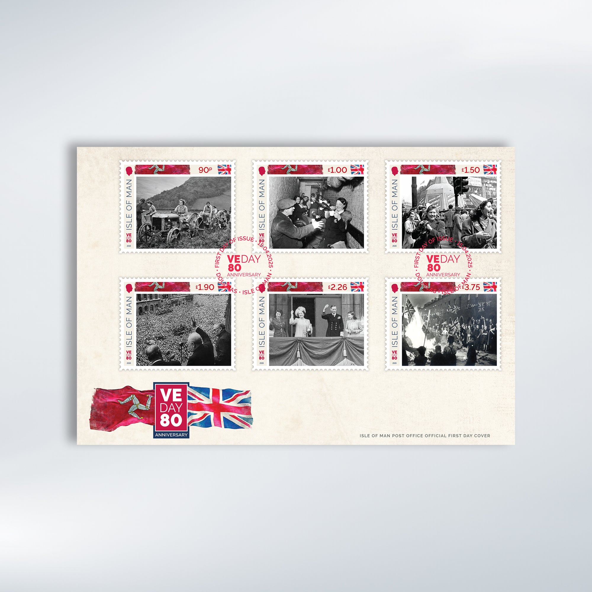 VE Day 80th Anniversary First Day Cover