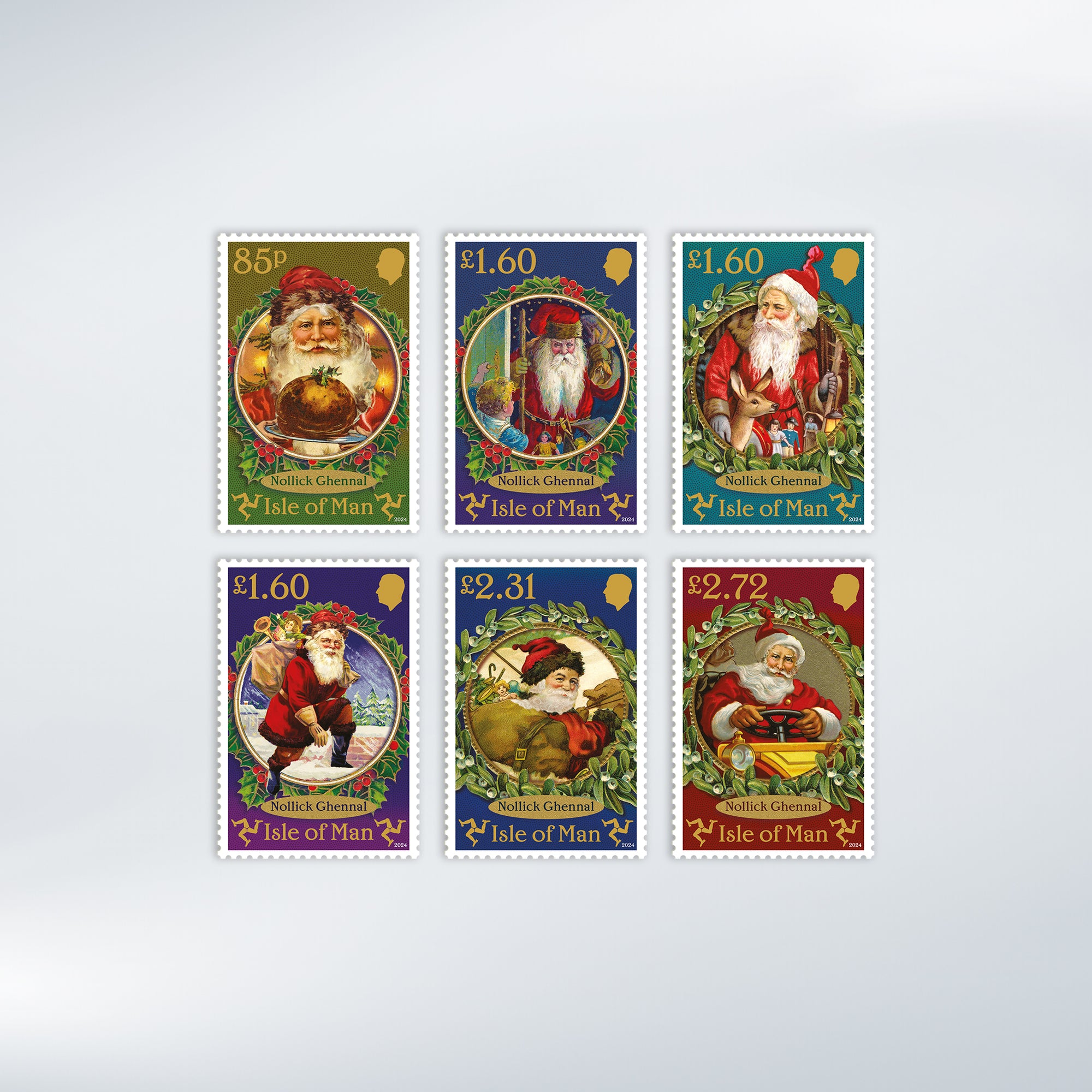 Father Christmas Set & Sheet Set