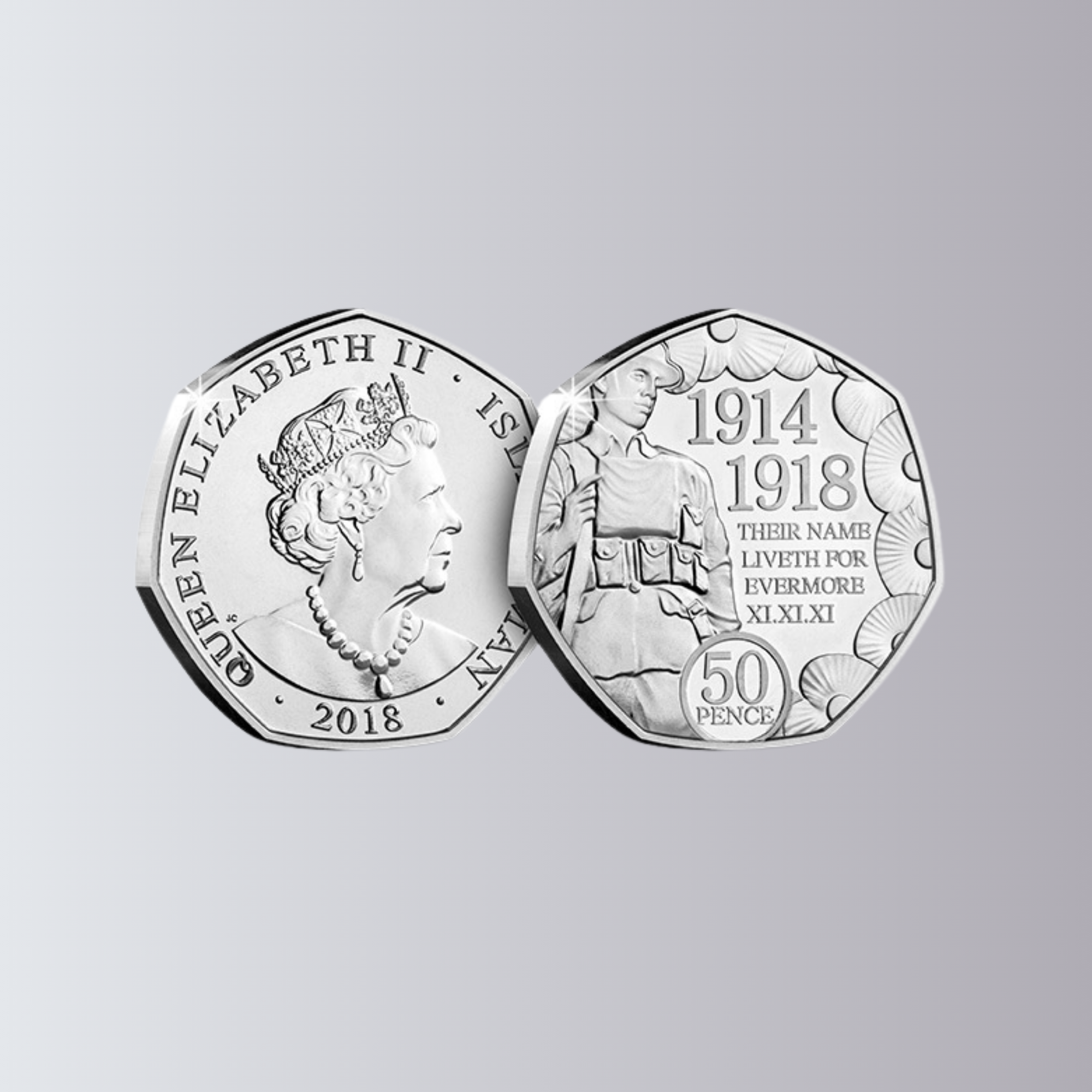 Armistice 50p Coin Pack 2018